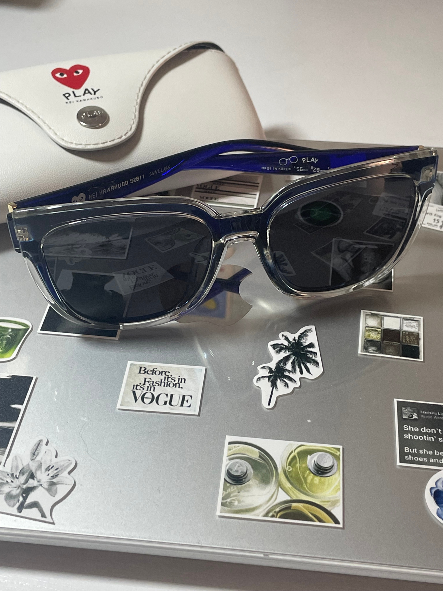 Comme Des Garçons Play x Rei Kawakubo Sunglasses, миниатюра 2