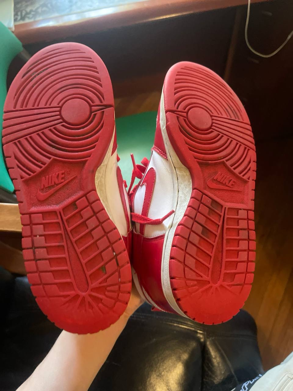 Nike dunk high red dunk high red, миниатюра 5