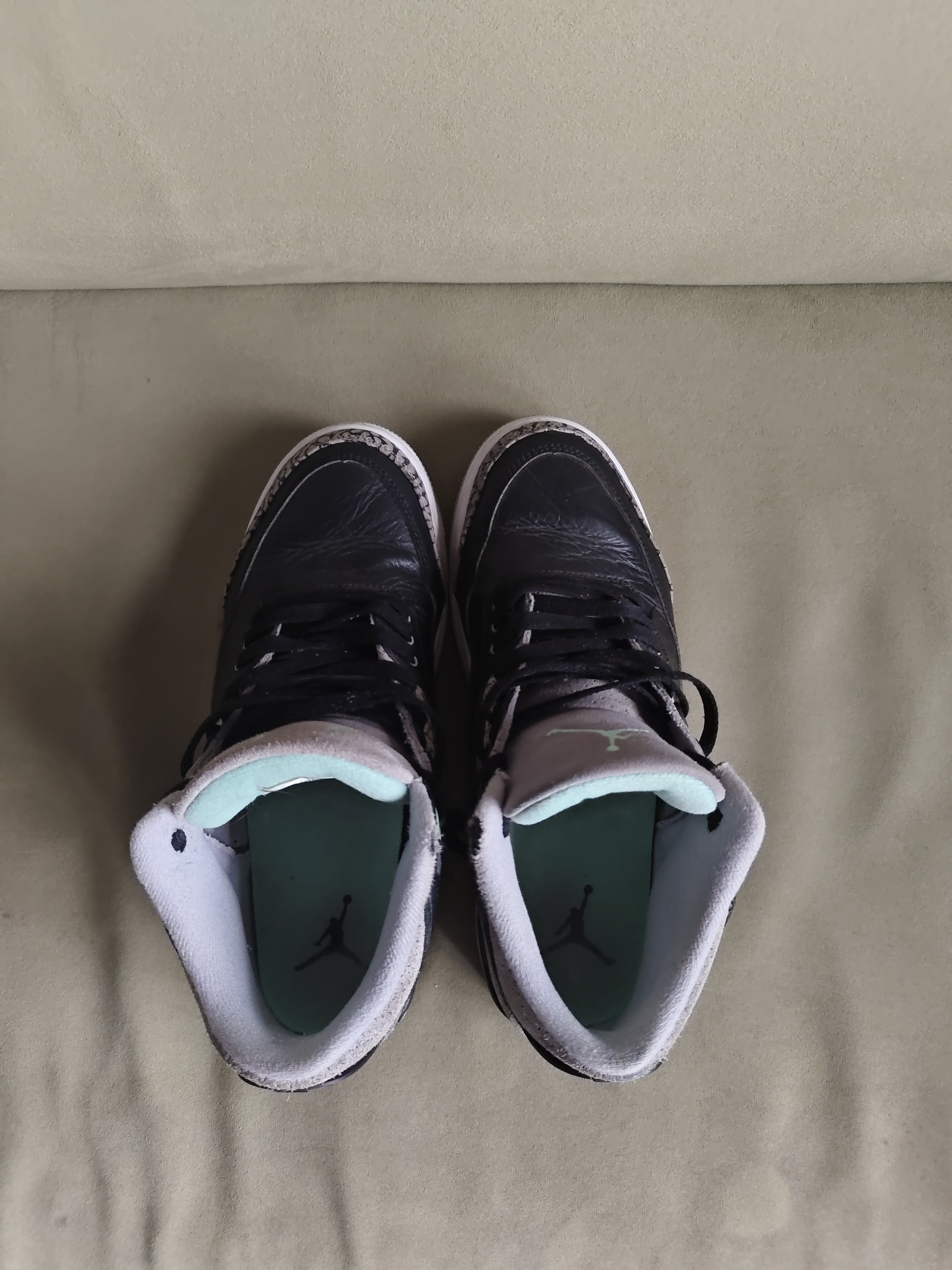 Air Jordan 3 Green Glow, миниатюра 3