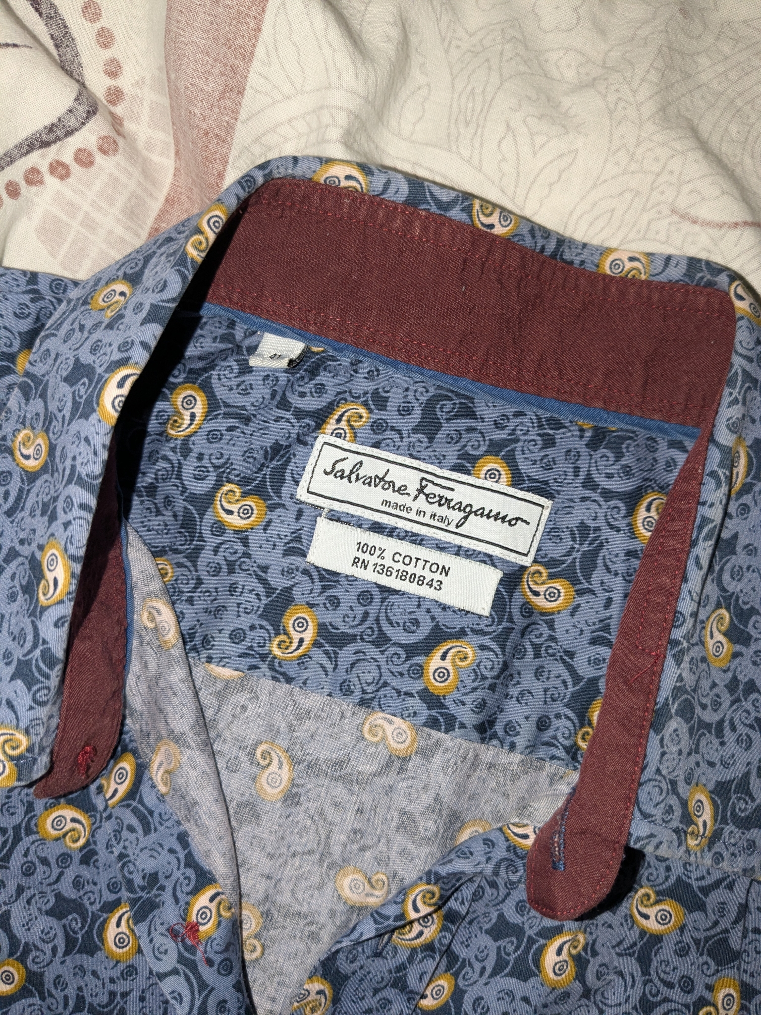 Salvatore Ferragamo Рубашка, миниатюра 3