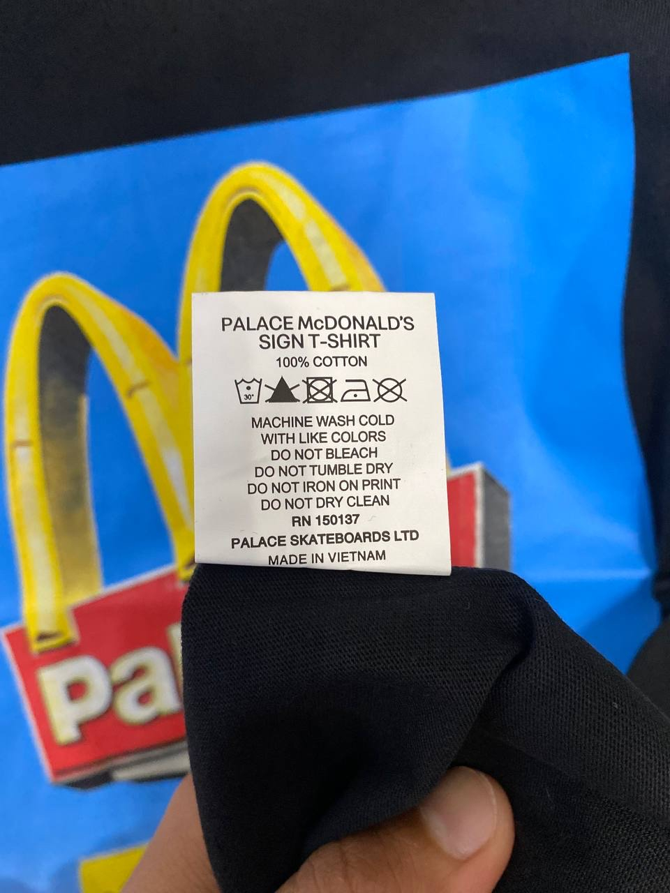 Palace x McDonald’s Sign T-shirt, миниатюра 6