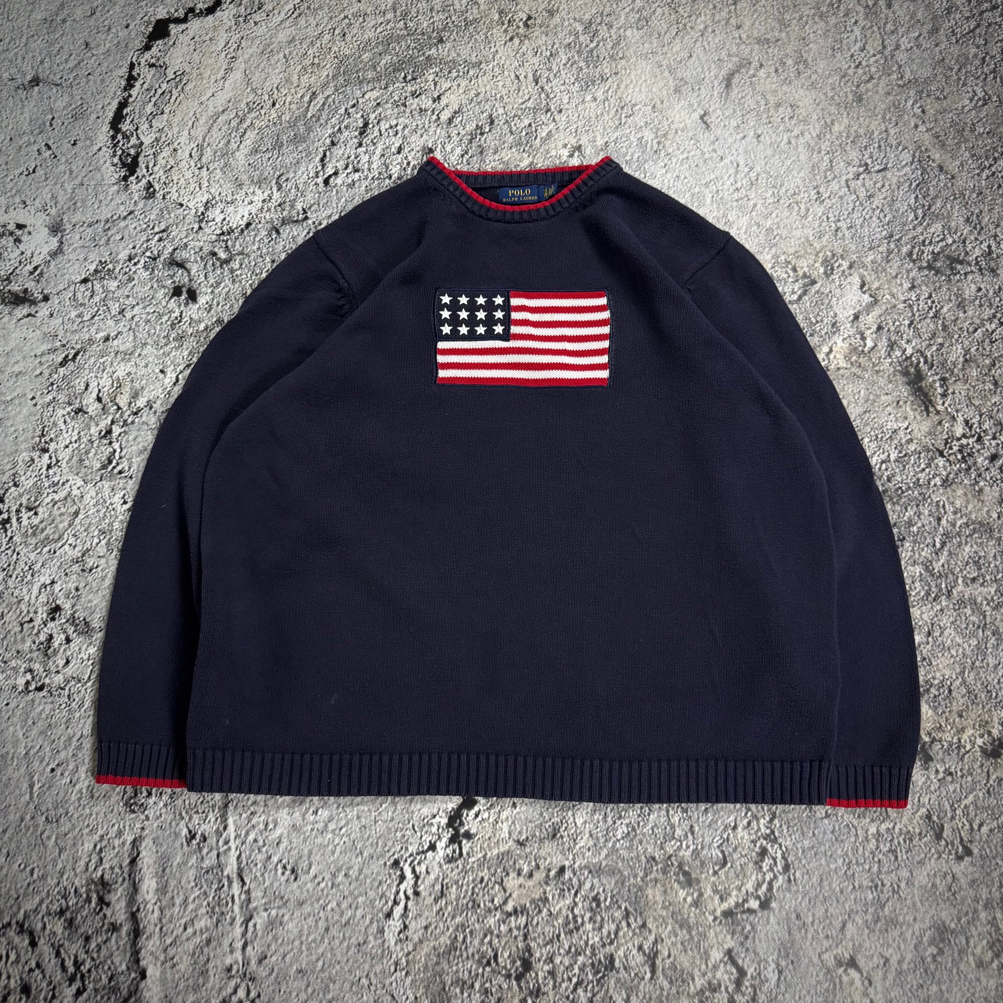 Polo Ralph Lauren American Flag Sweater, миниатюра 1