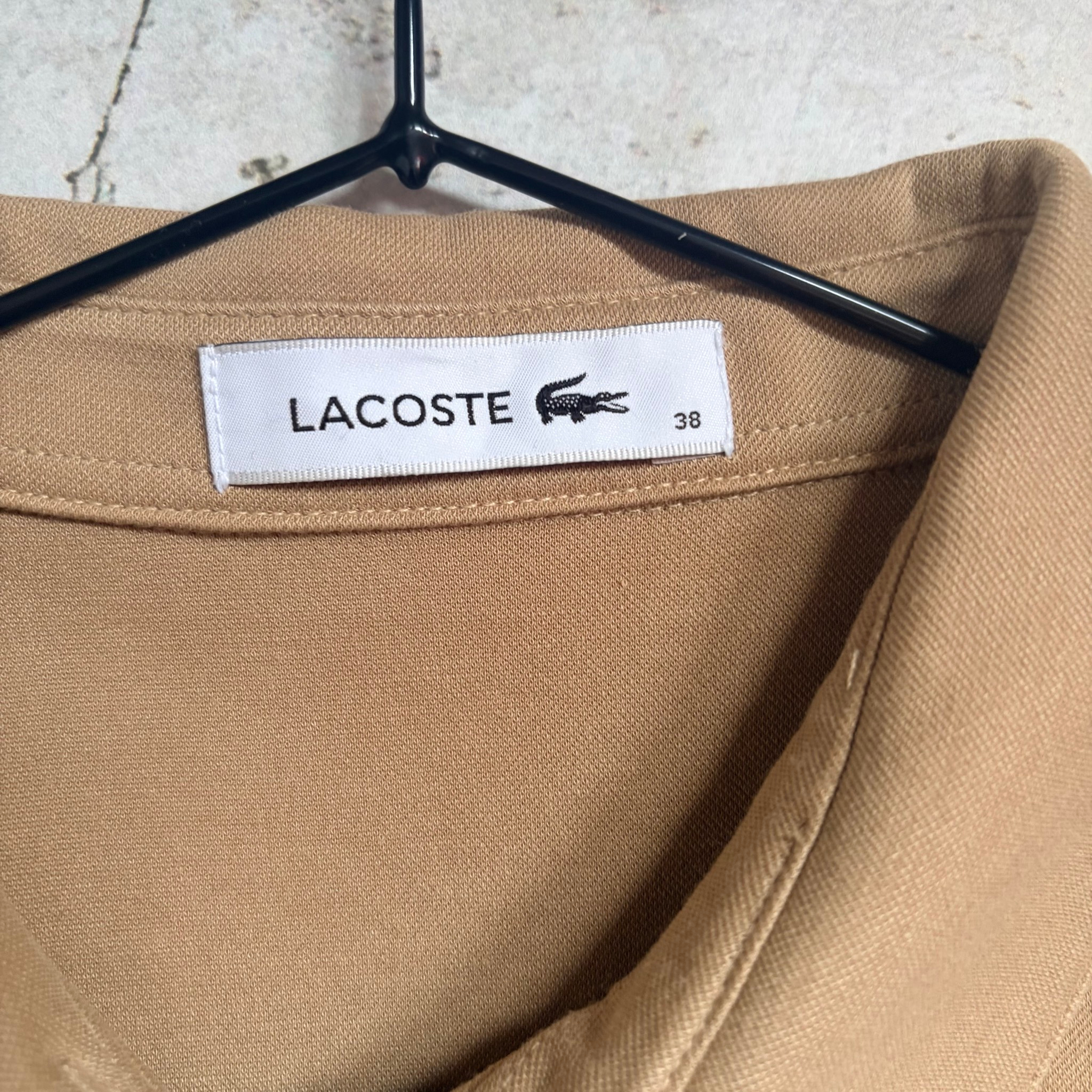 Lacoste Платье бежевое, миниатюра 3