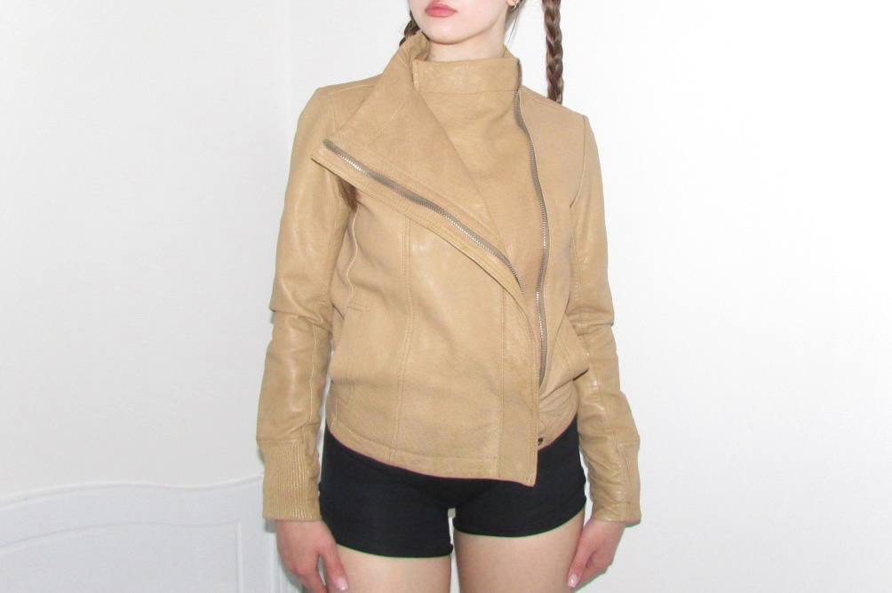 DKNY Leather jacket, миниатюра 9
