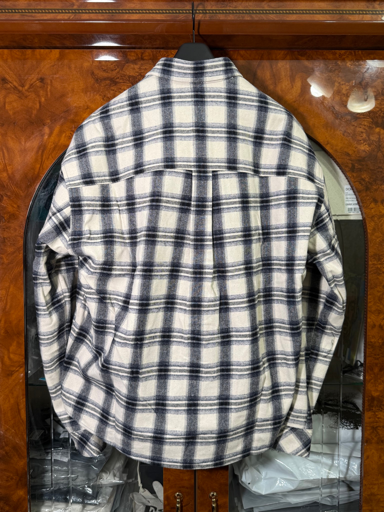 FAR FROM WHAT Far Logo Flannel Shirts, миниатюра 2