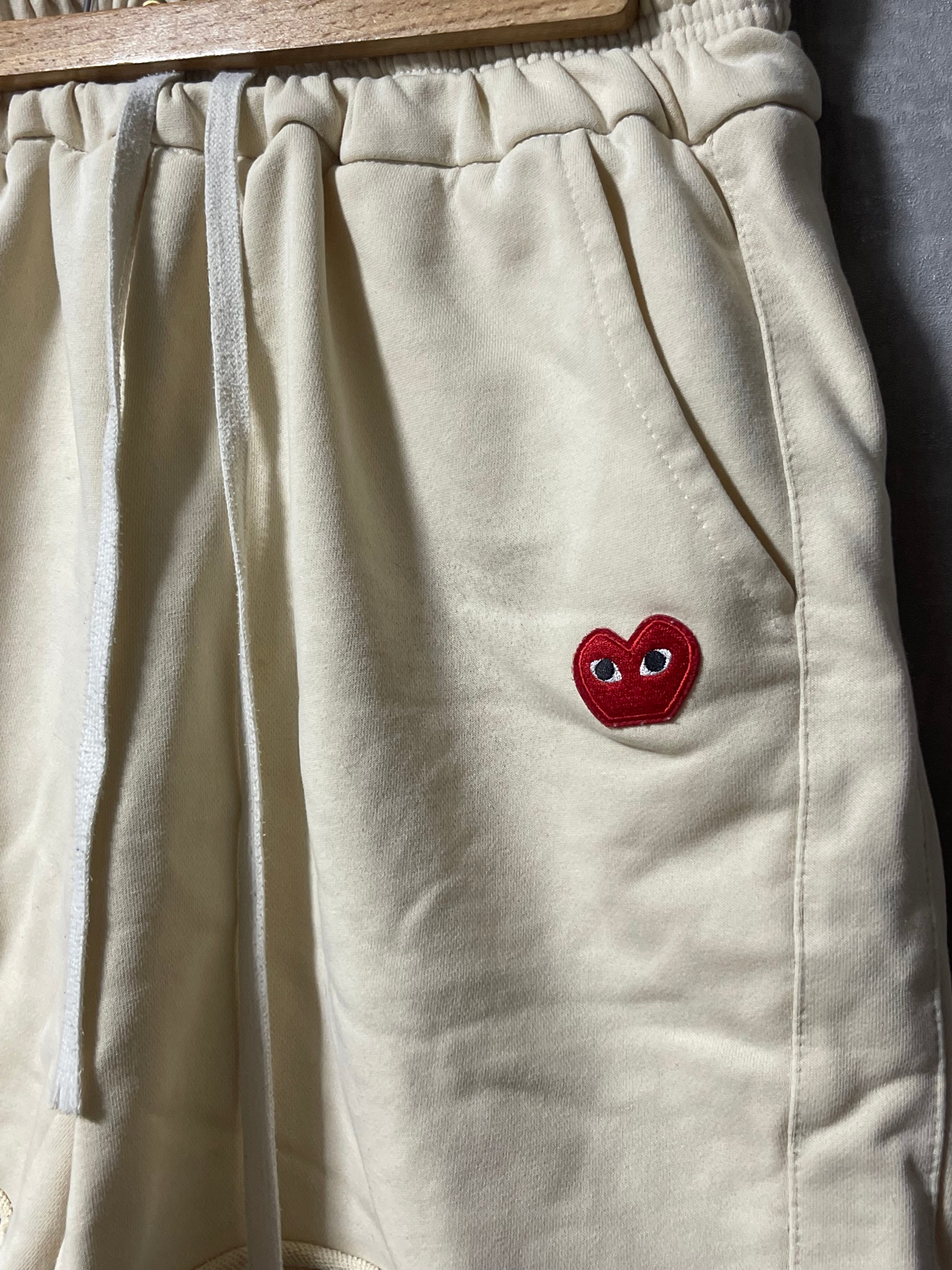 CDG Play x ROOEOO Oversized loose shorts, миниатюра 4