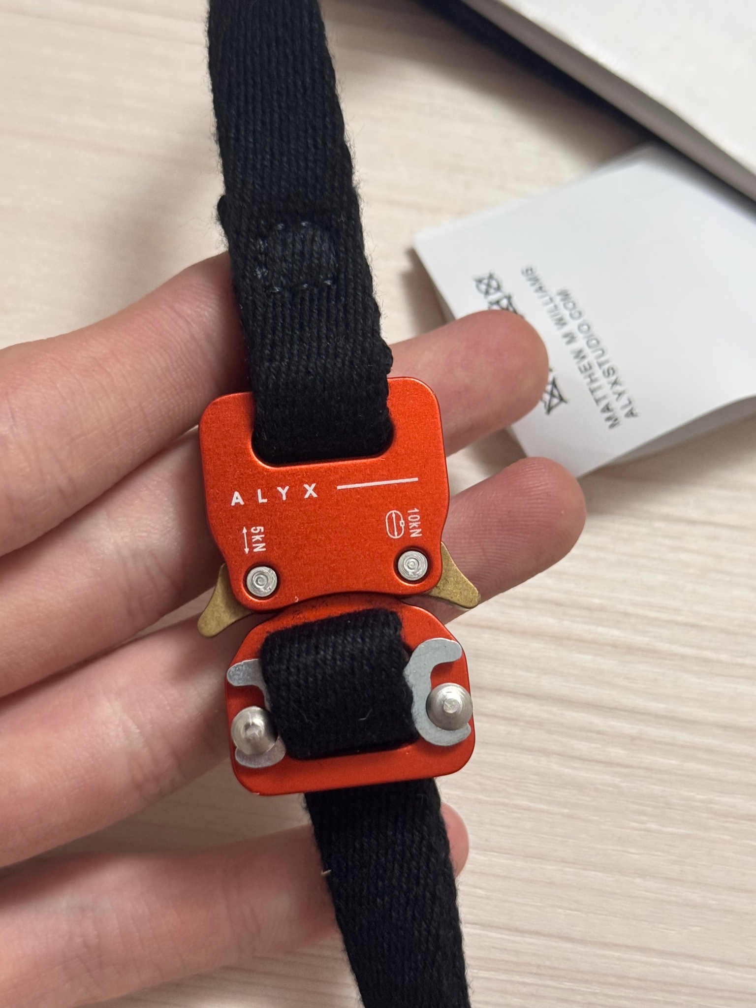 1017 Alyx 9SM Mini rollercoaster belt, миниатюра 2