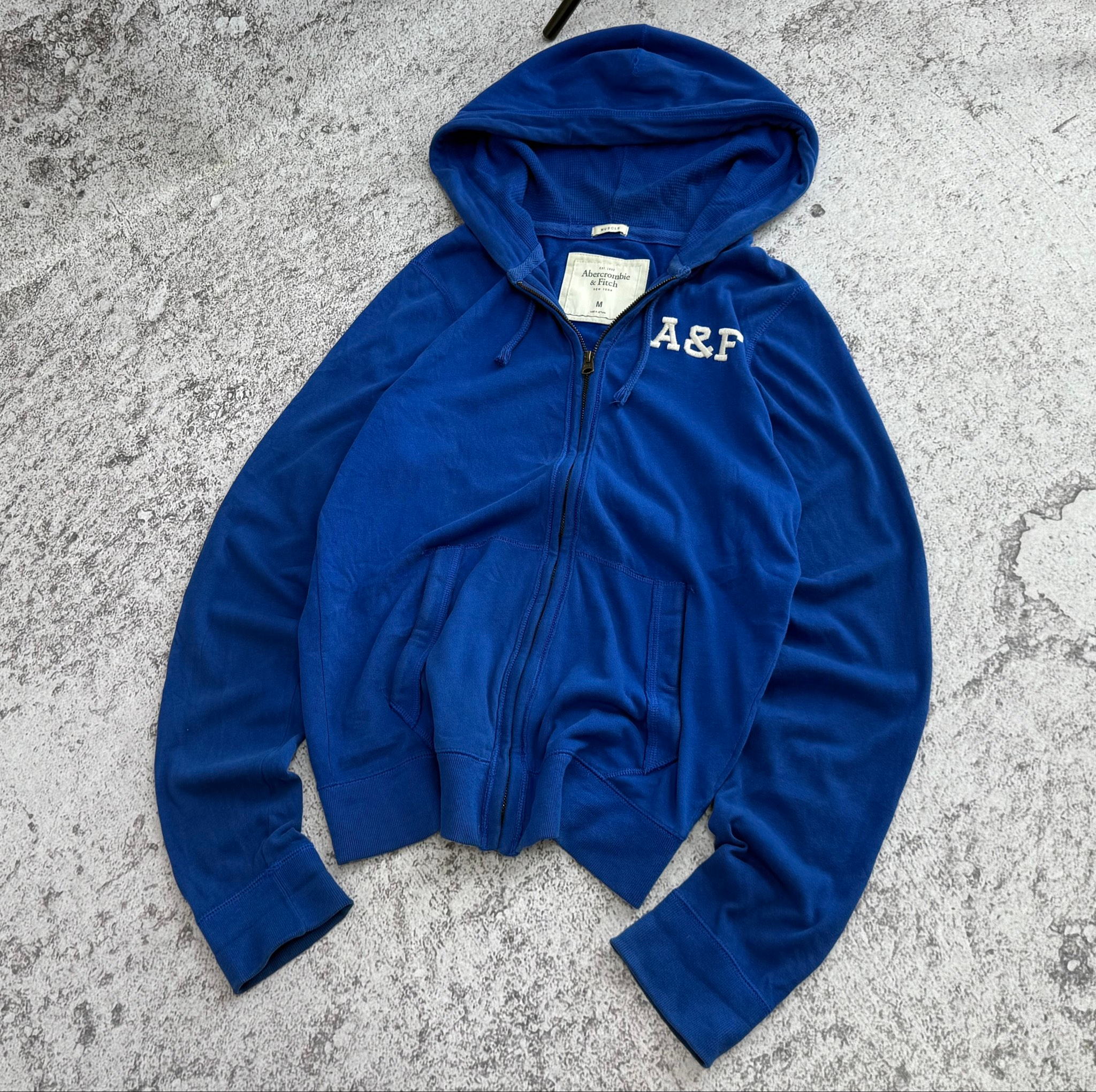 Abercrombie & Fitch Indie Sleaze Zip-Hoodie, миниатюра 1