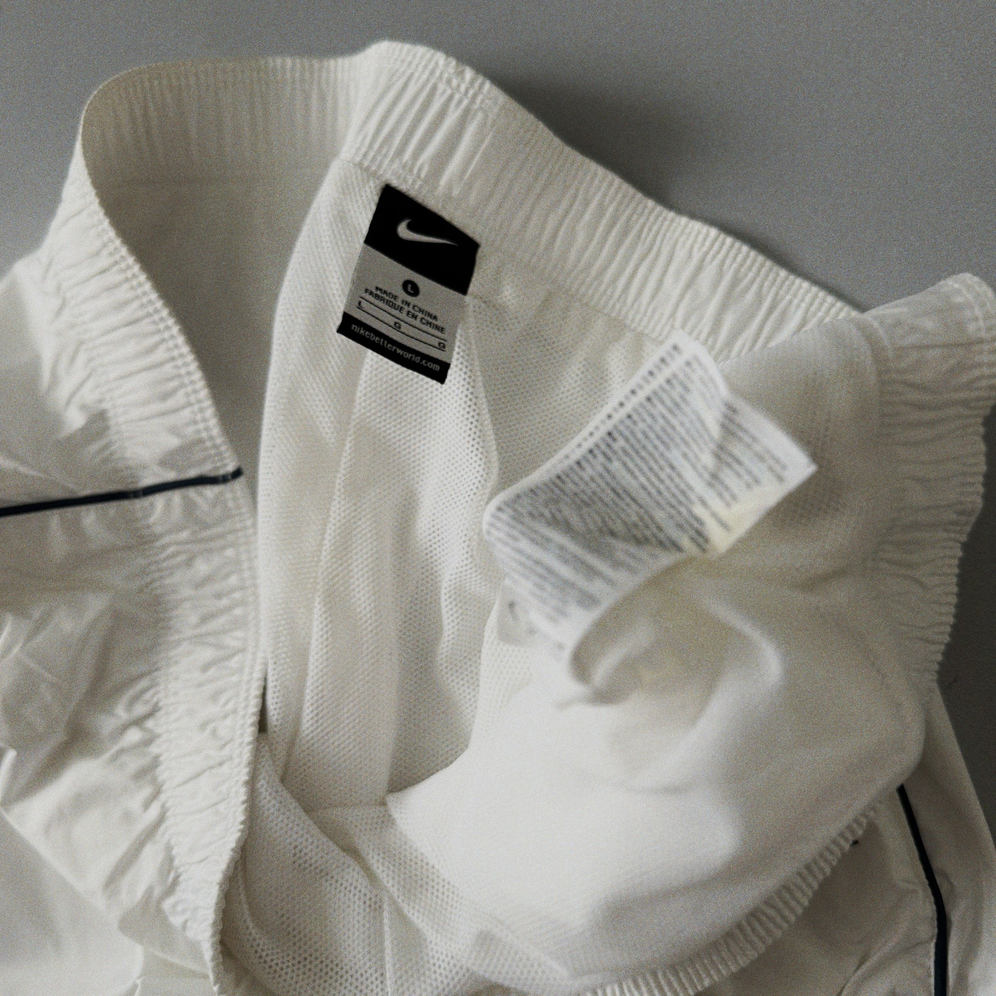Nike White Nylon Pants, миниатюра 6