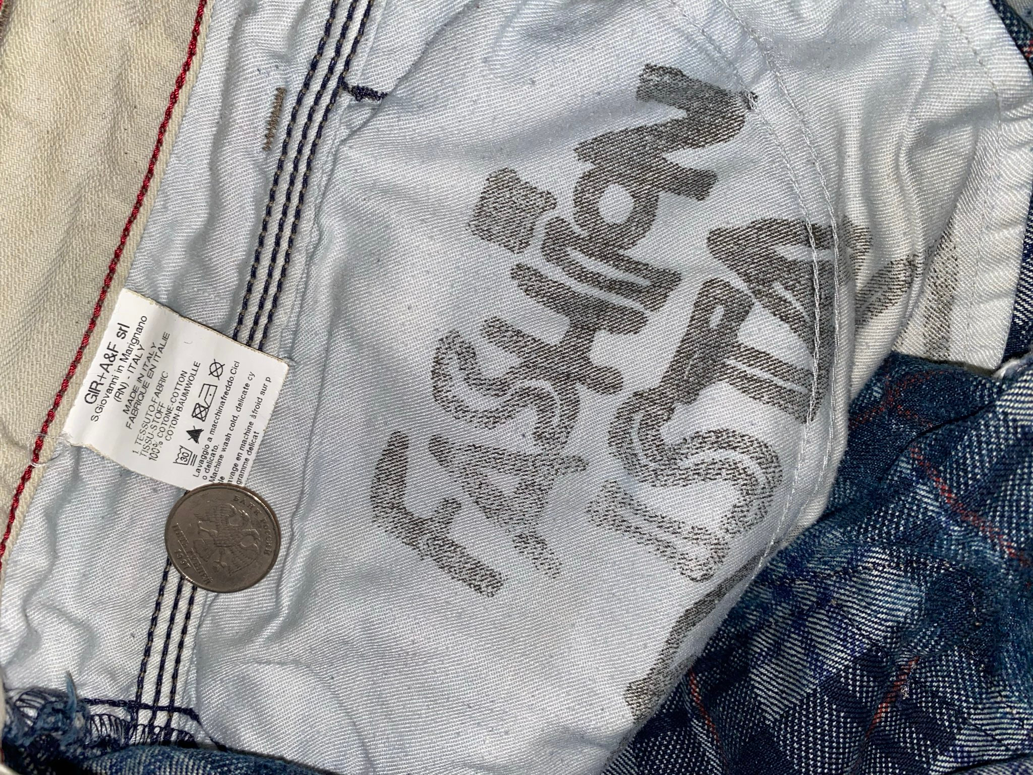 Marithe + Francois Girbaud straight jeans, миниатюра 5