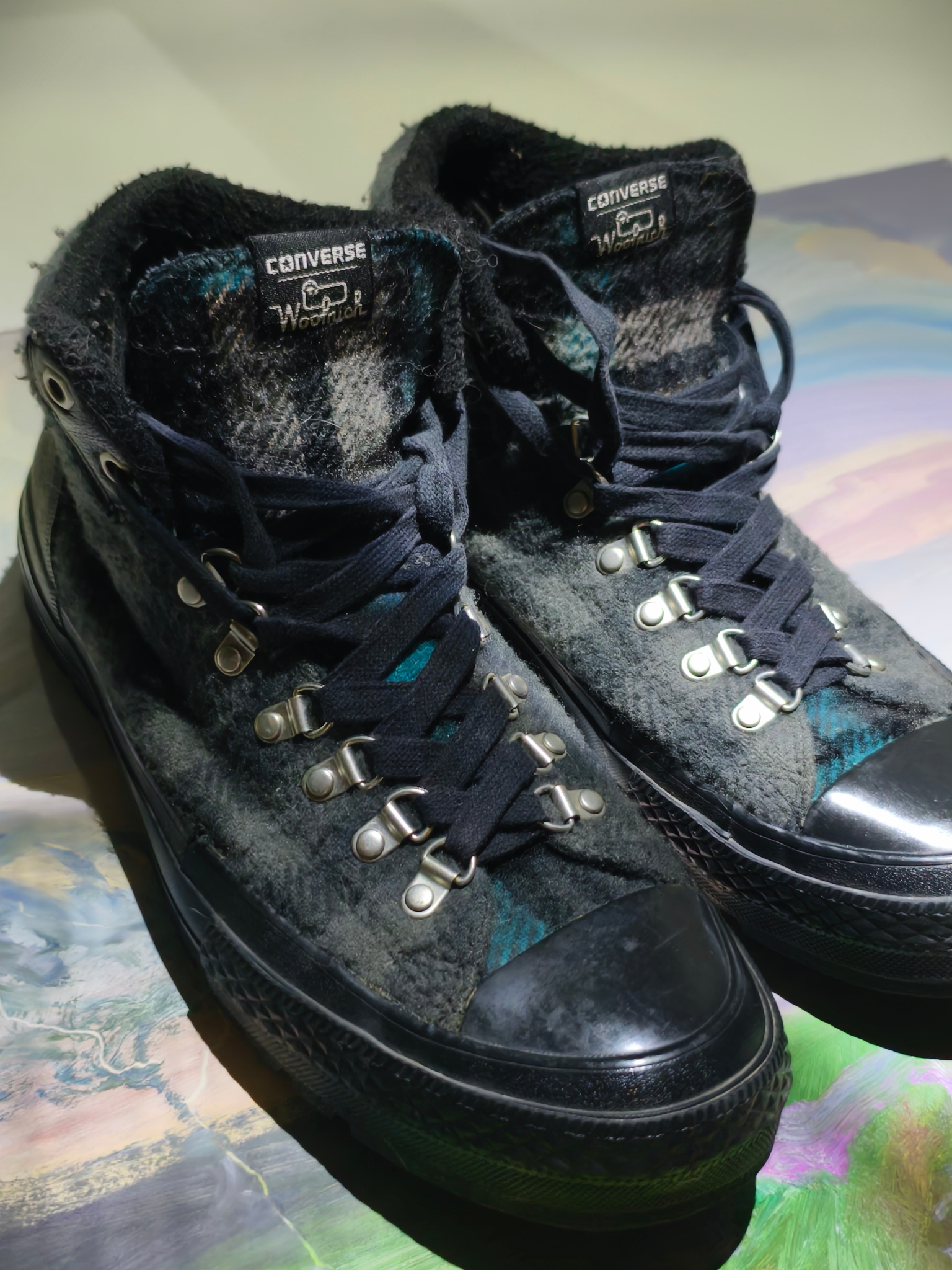 Converse x Woolrich Кеды, миниатюра 1