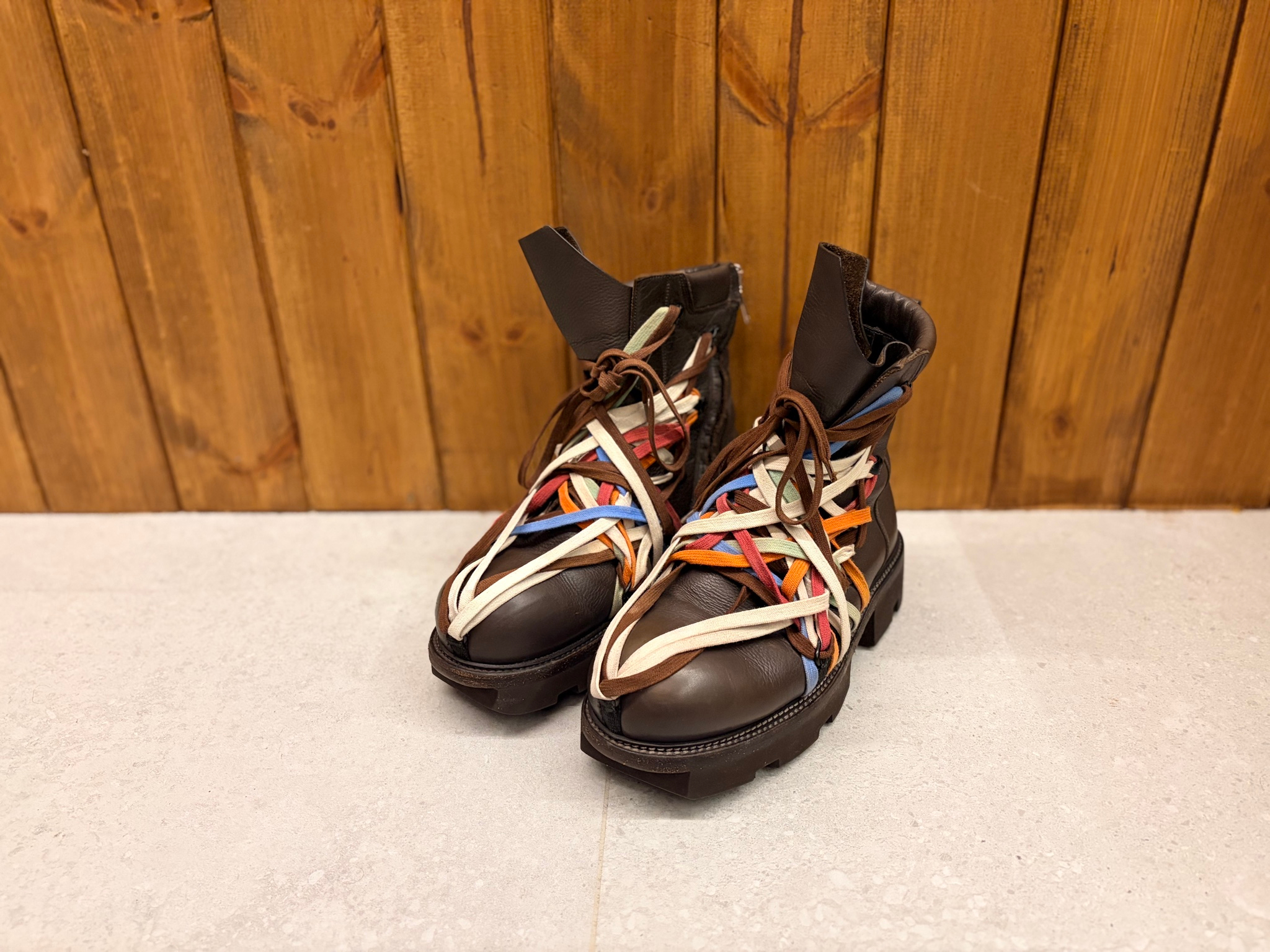 Rick Owens Megatooth multi color lace, миниатюра 1