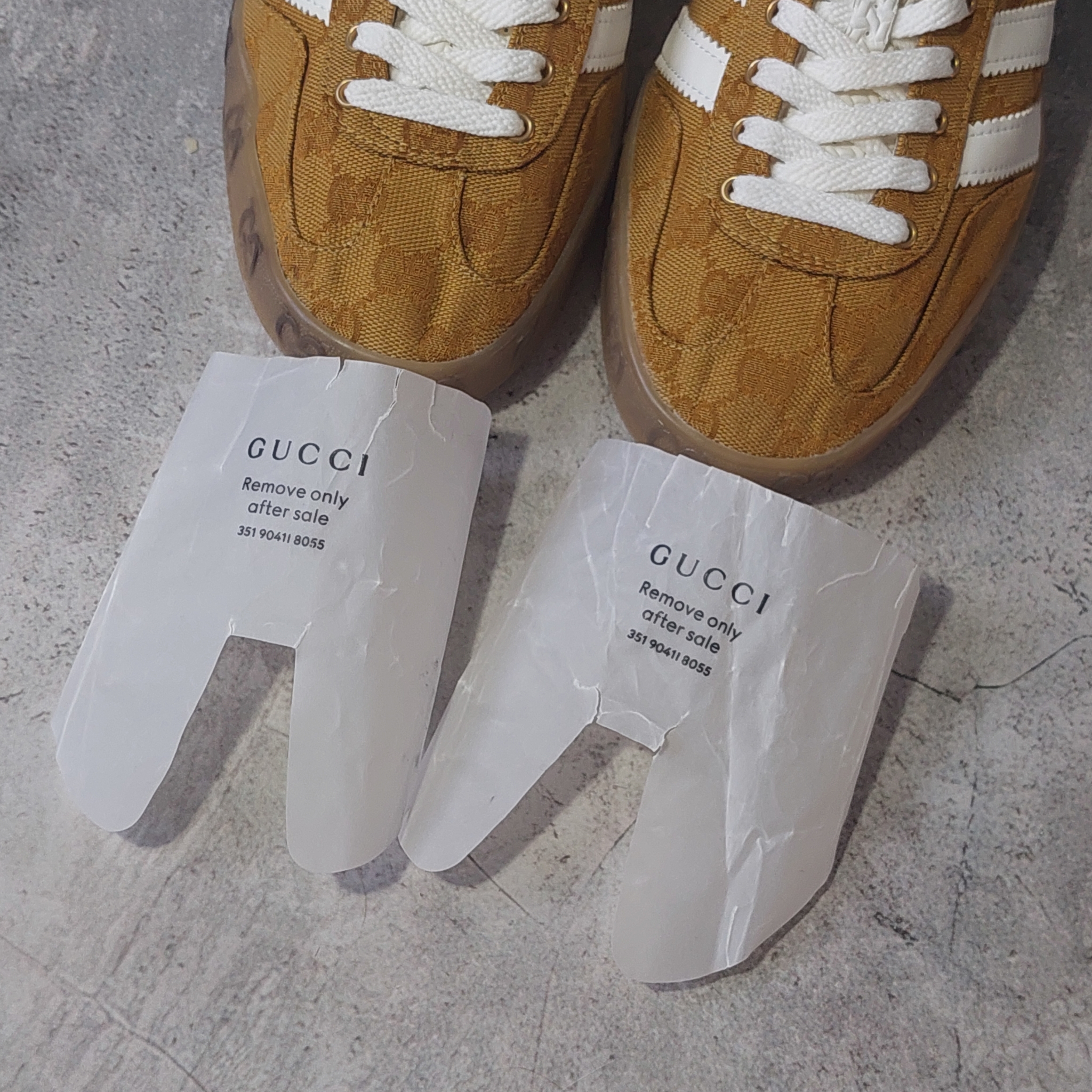 adidas x Gucci Gazelle "Beige Brown", миниатюра 8