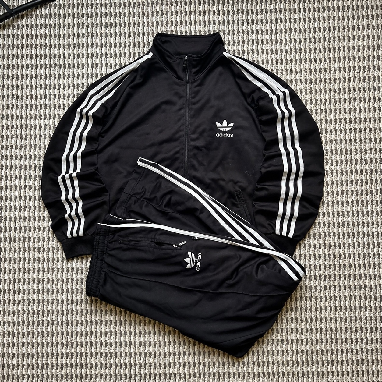 Adidas Vintage 90s Firebird Adidas Casuals Archive Sports Suit, миниатюра 1