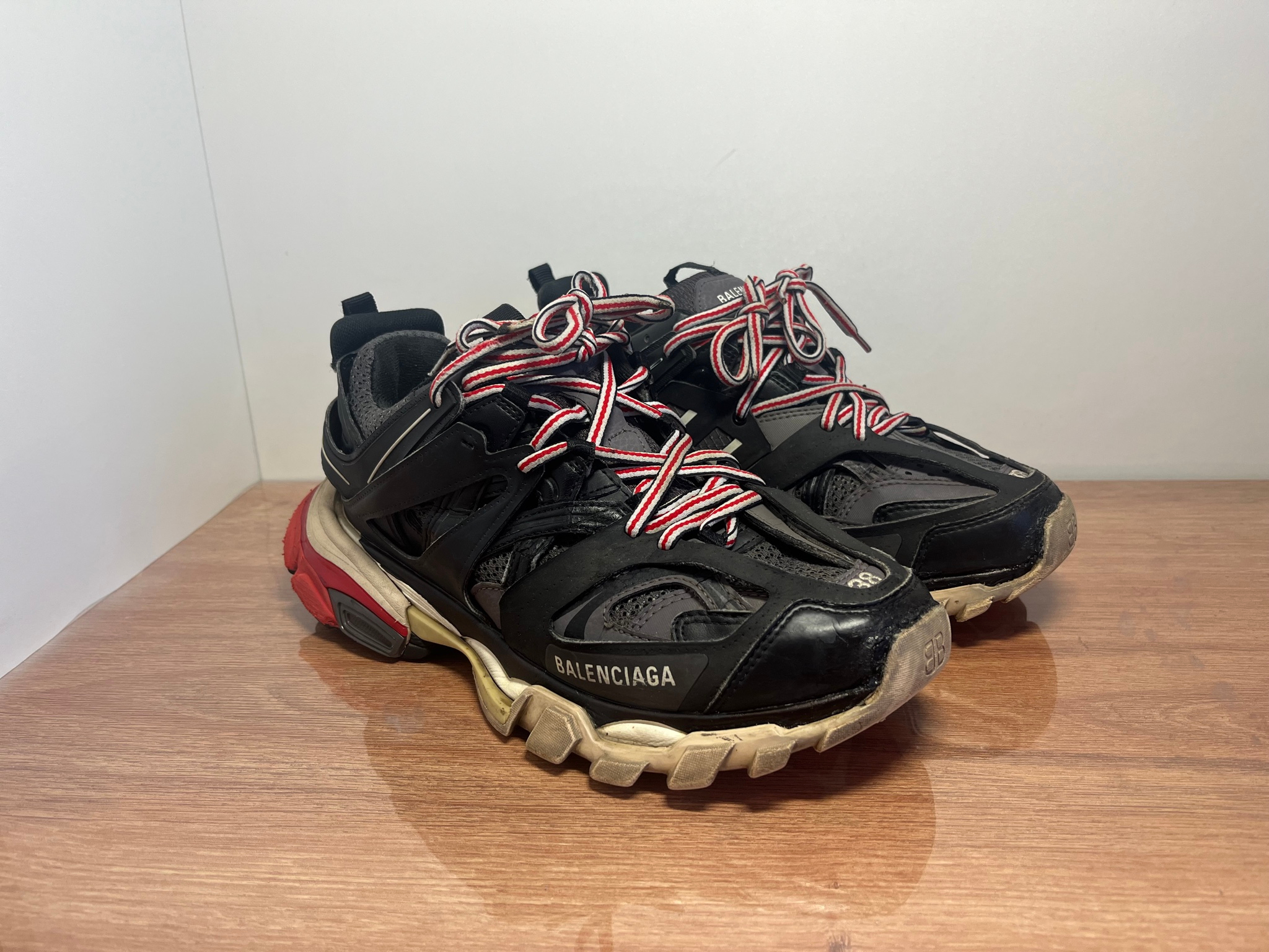 Balenciaga  Track 1 Trainer Black Red, миниатюра 11