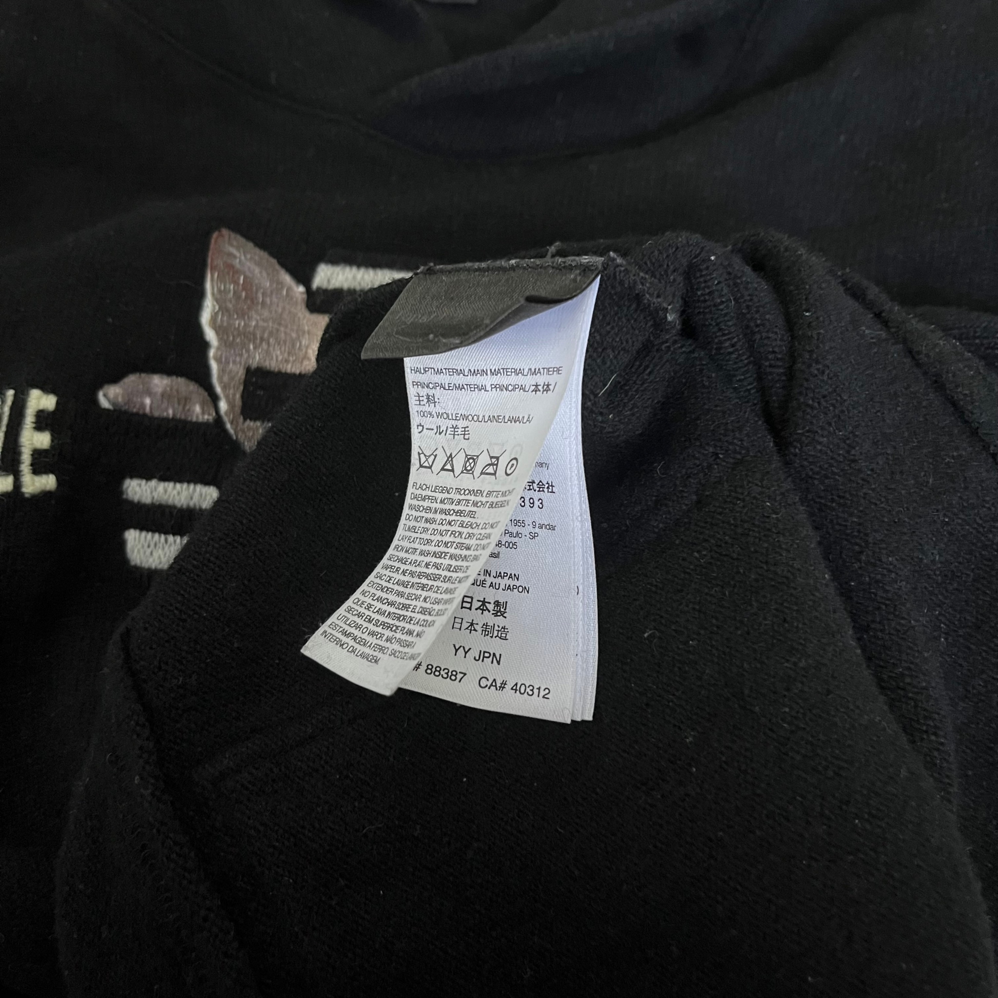 Y-3 AW10 Exclusive Kitten Wool Hoodie, миниатюра 6