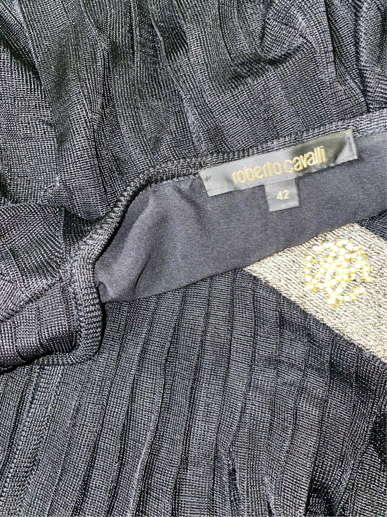 Roberto Cavalli 2007 Viscose blouse, миниатюра 3