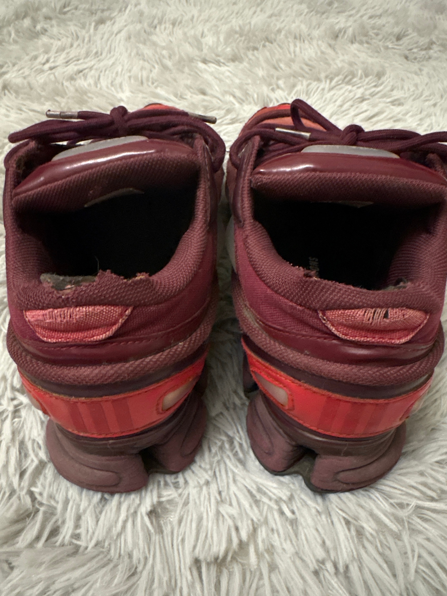 Adidas x Raf Simons Ozweego Burgundy, миниатюра 2