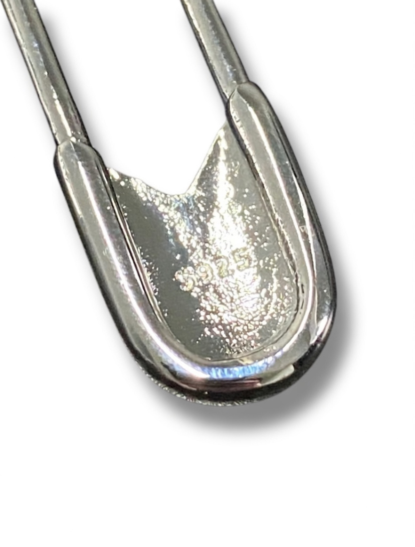 Raf Simons Safety Pin Knot Chain Bracelet, миниатюра 3