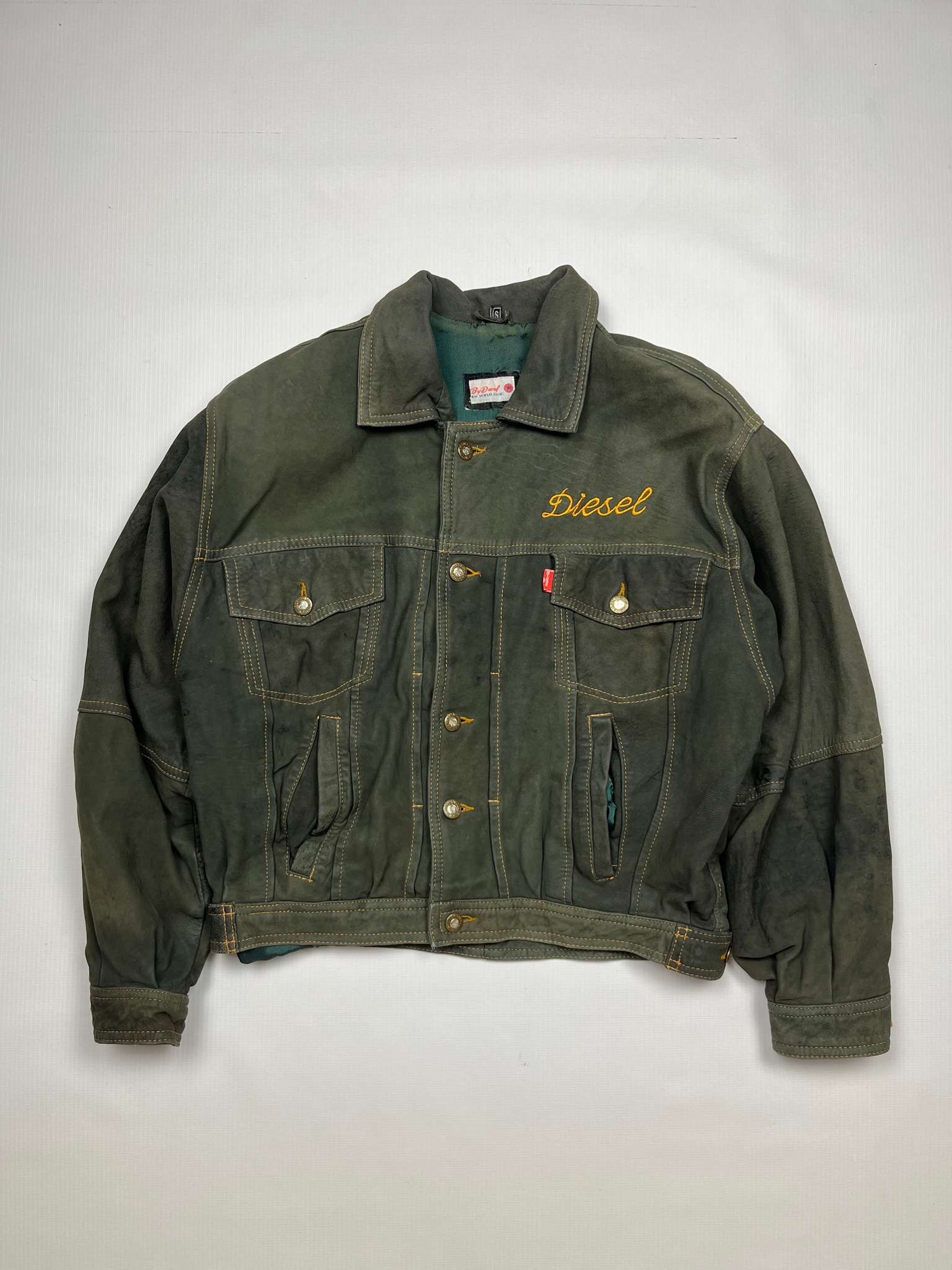 Diesel Vintage big logo jacket, миниатюра 2