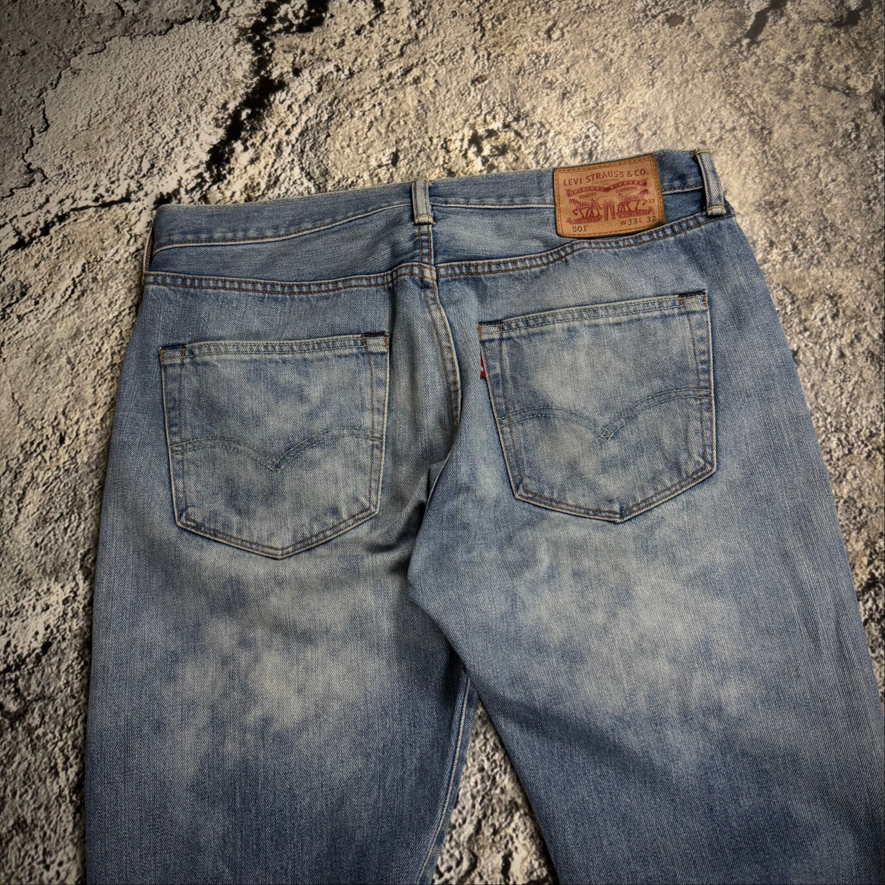 Levi's 501 Made in Mexico Bleached Jeans, миниатюра 8