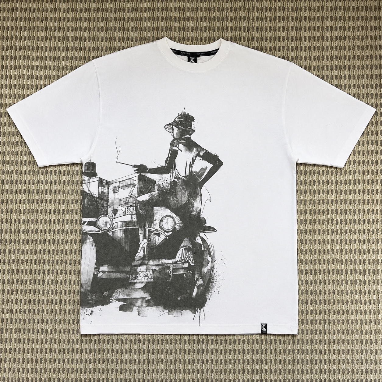 Karl Kani Vintage 00s Tee Big Logo Rap, миниатюра 1