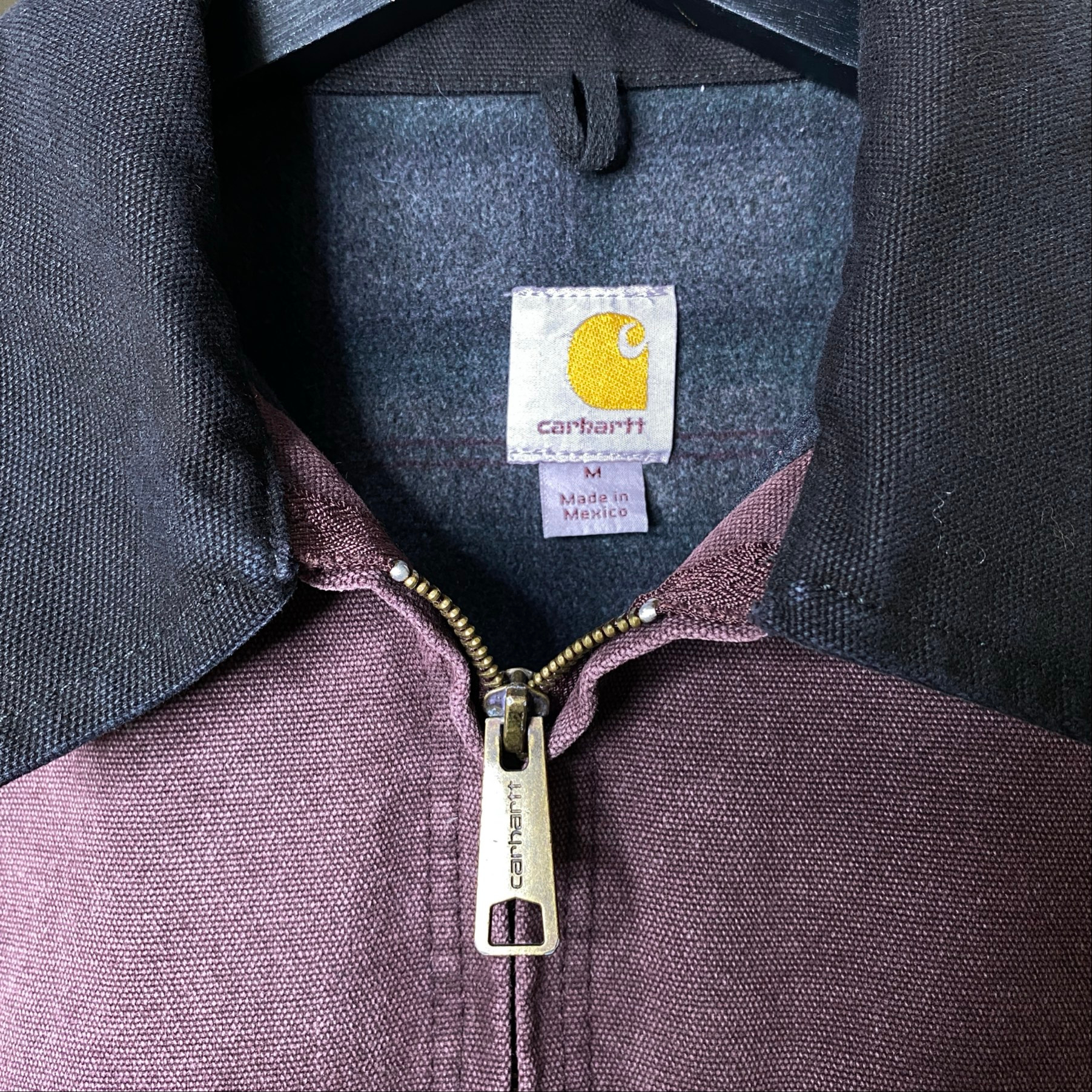 CARHARTT DETROIT JACKET BURGUNDY, миниатюра 5