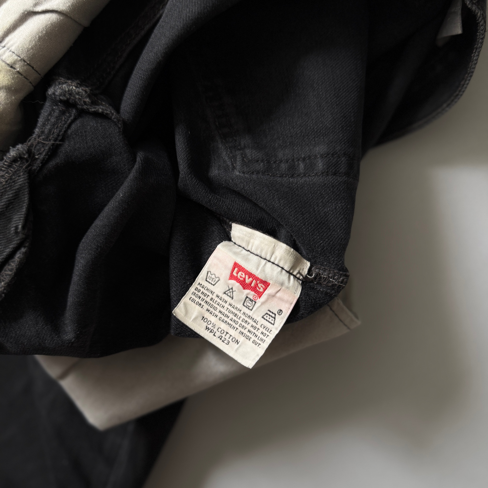 Levi's 2006 Vtg OG Black Washes 501, миниатюра 8