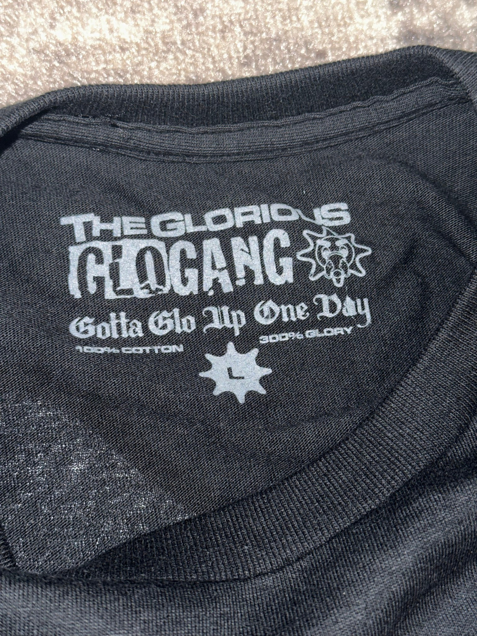 Glo Gang Doodle Sun Glo Tee Black, миниатюра 3