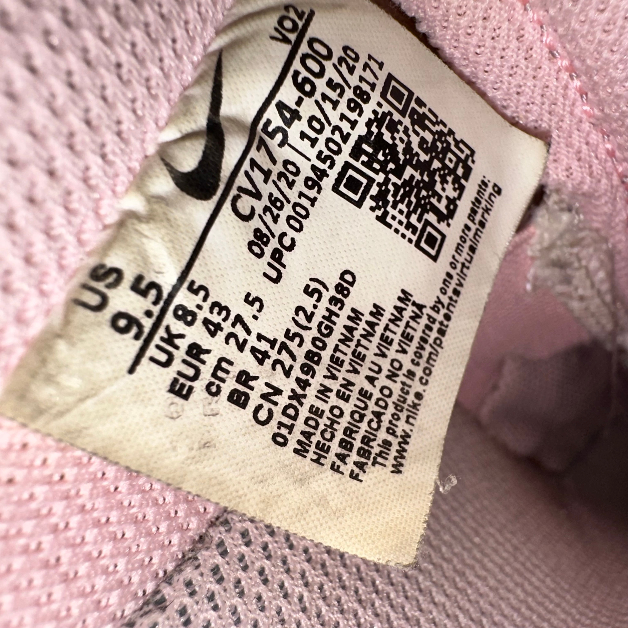 Nike Air Force 1 Low Experimental «Racer Pink», миниатюра 5