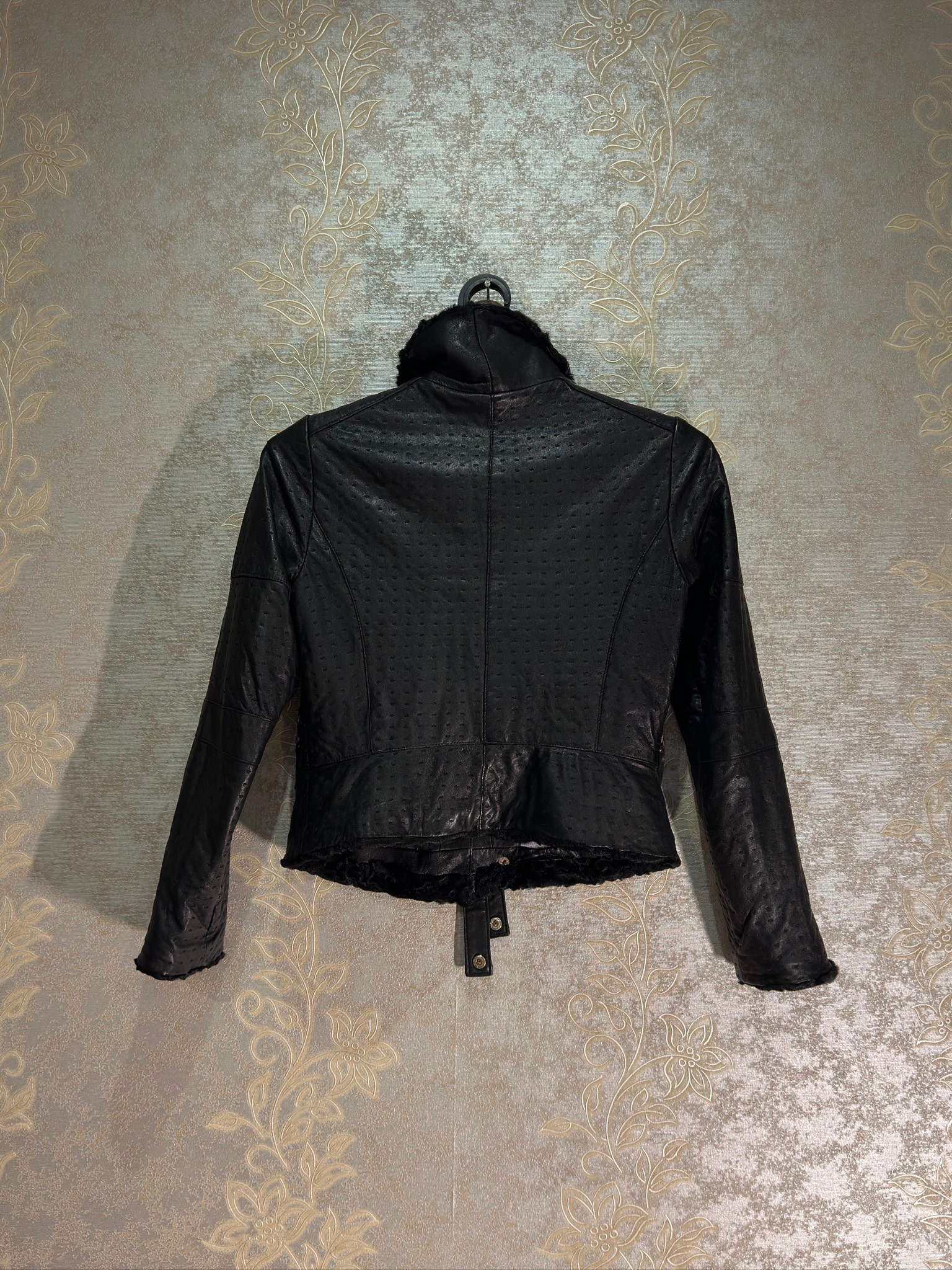 Just Cavalli Кожаная куртка, миниатюра 2