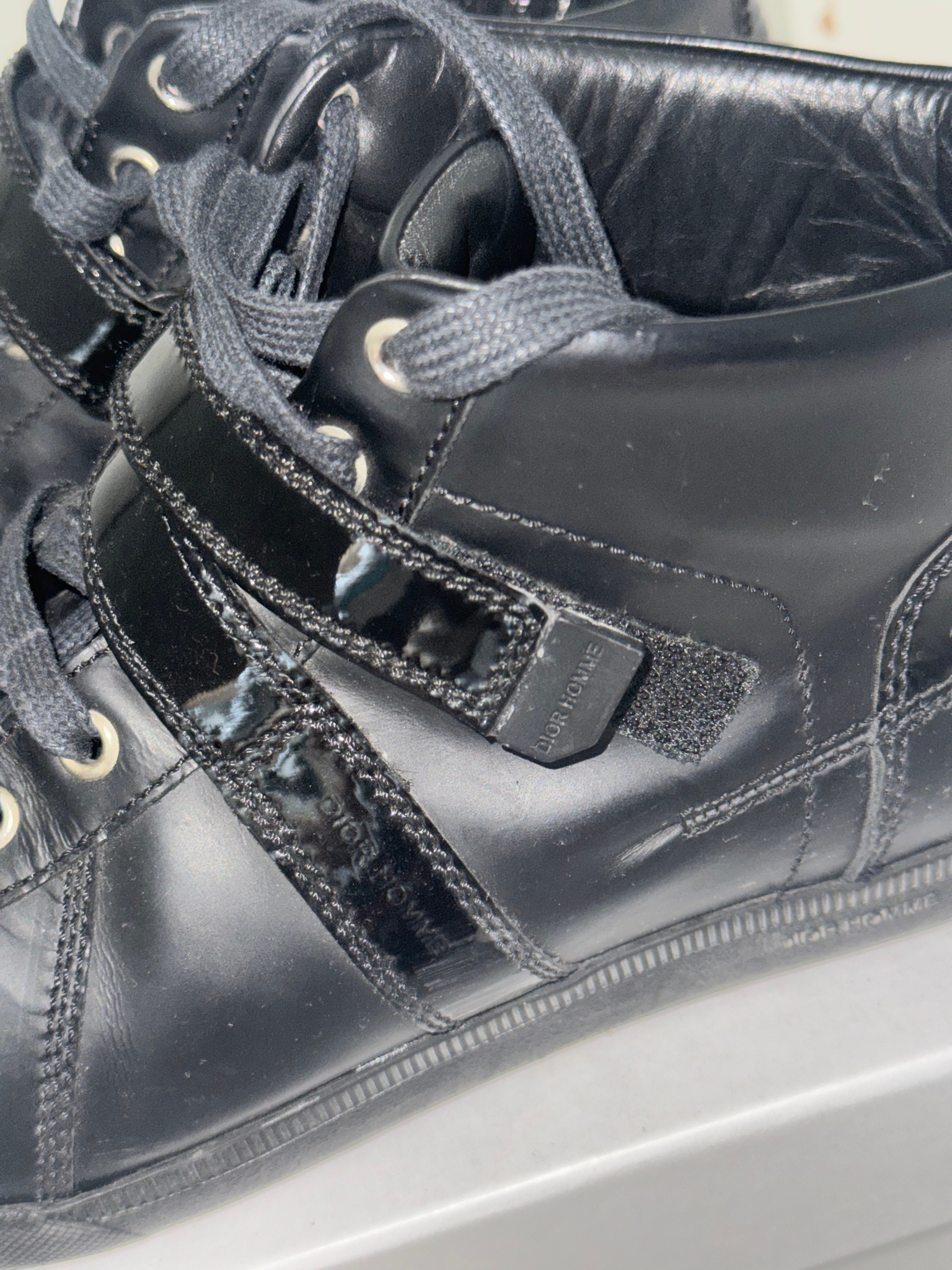 Dior Homme Velcro Strap GAT Sneakers FW2010, миниатюра 6