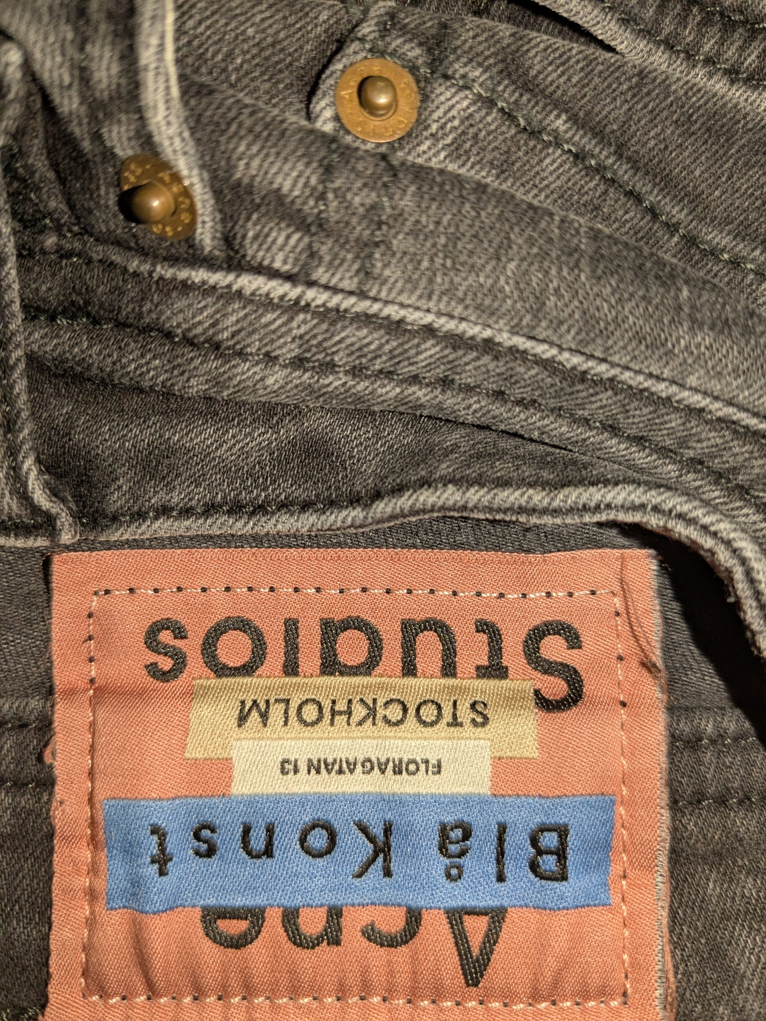 Acne Studios Climb Used Blk 30D176-156, миниатюра 3