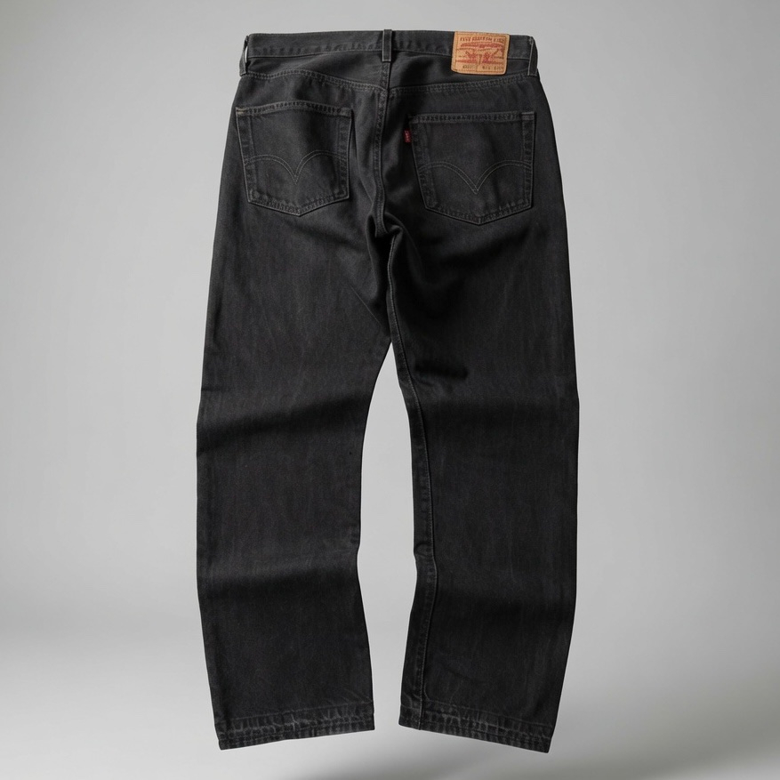 Levi's 2006 Vtg OG Black Washes 501, миниатюра 2