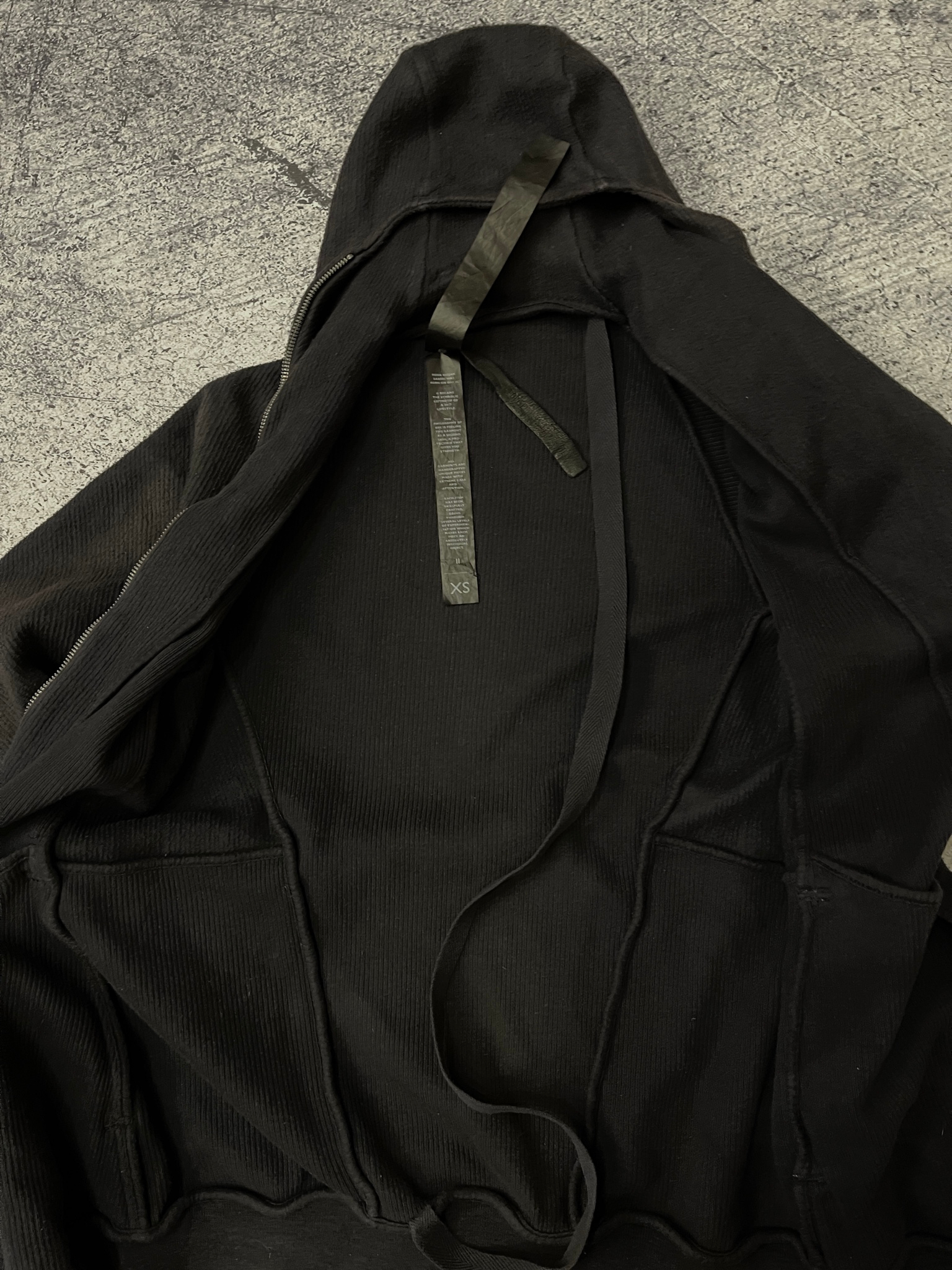 11 by Boris Bidjan Saberi Ninja Zip Hoodie, миниатюра 5