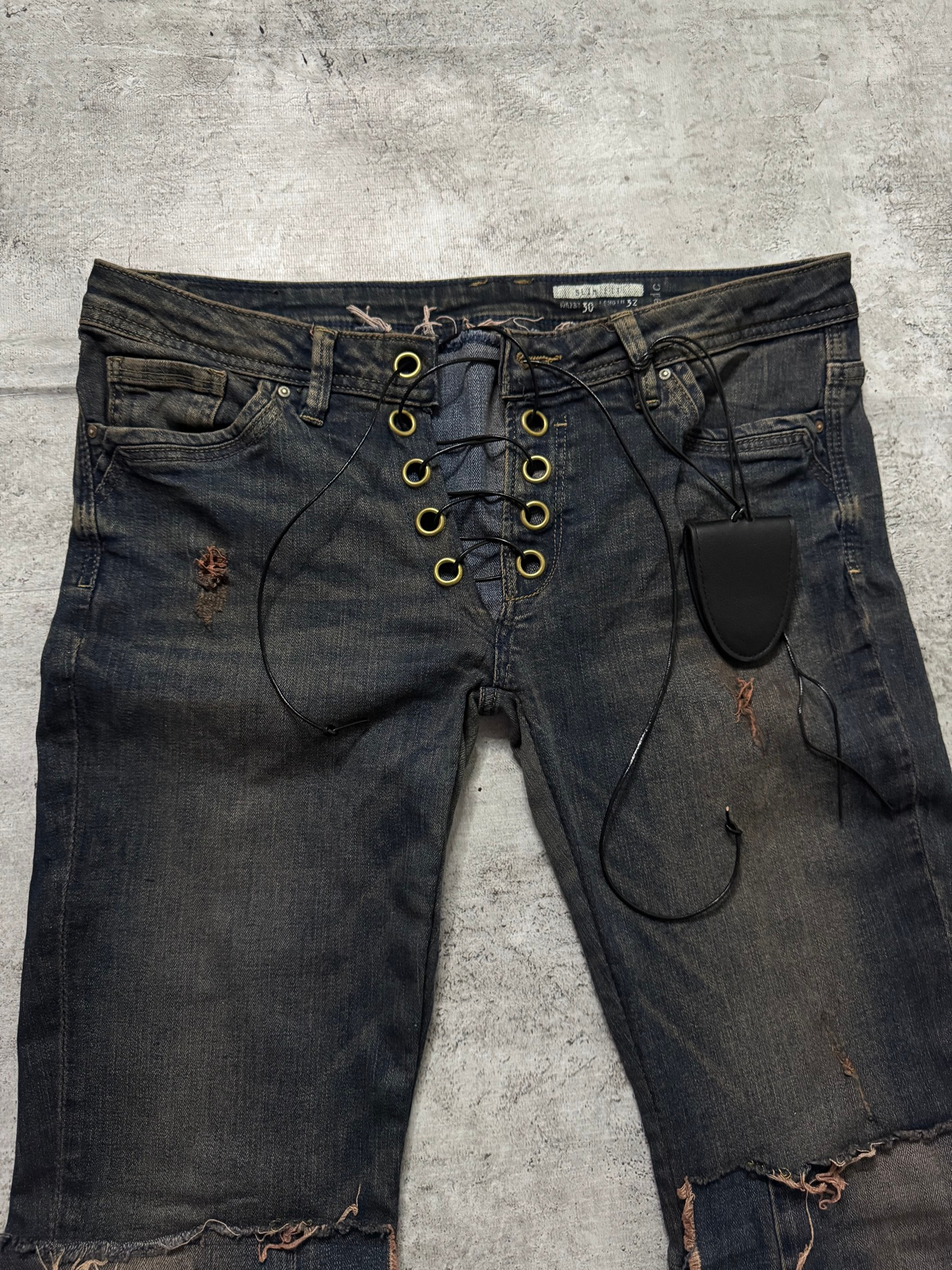 flared jeans custom Джинсы, миниатюра 3