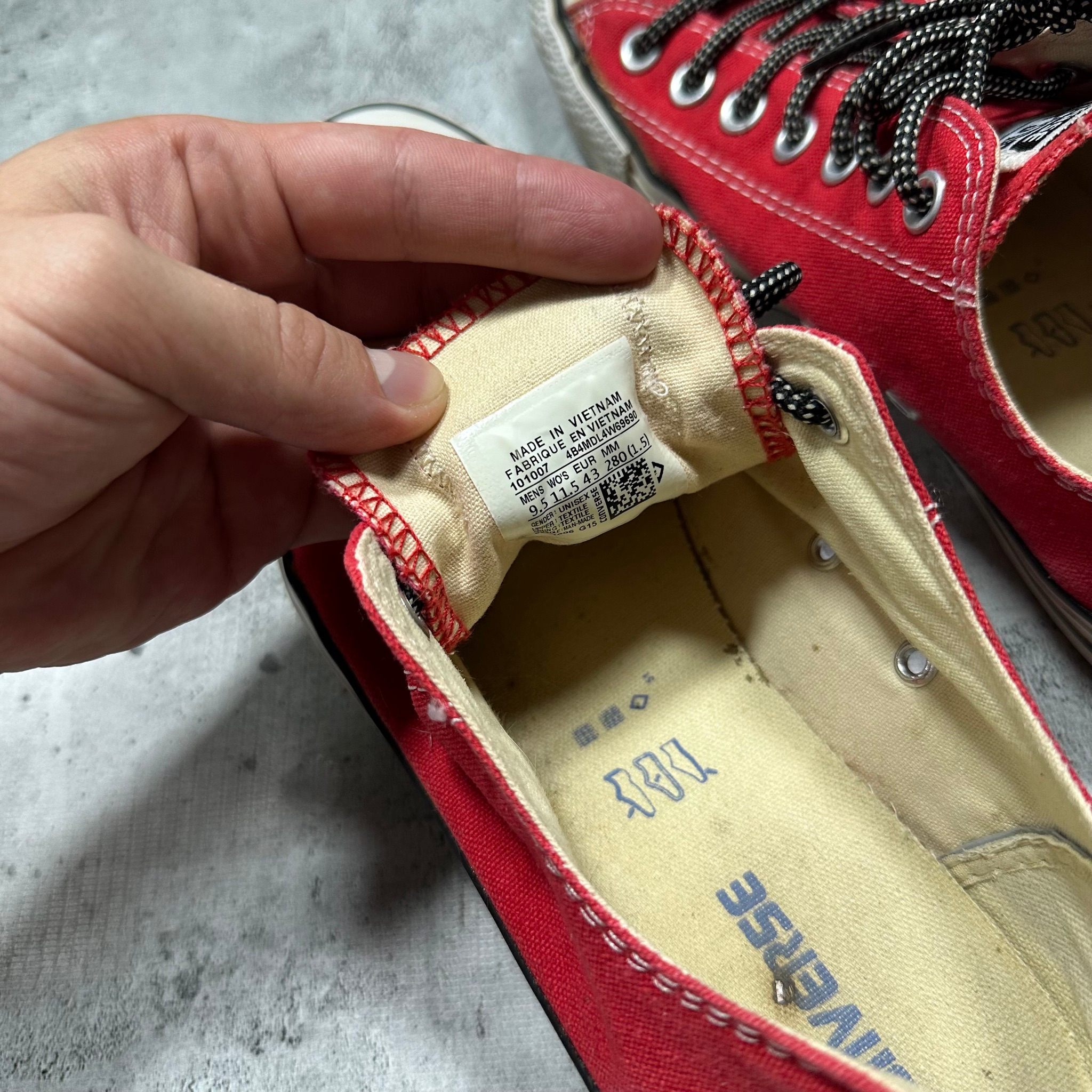 Converse Chuck Taylor All Star Low Red, миниатюра 6