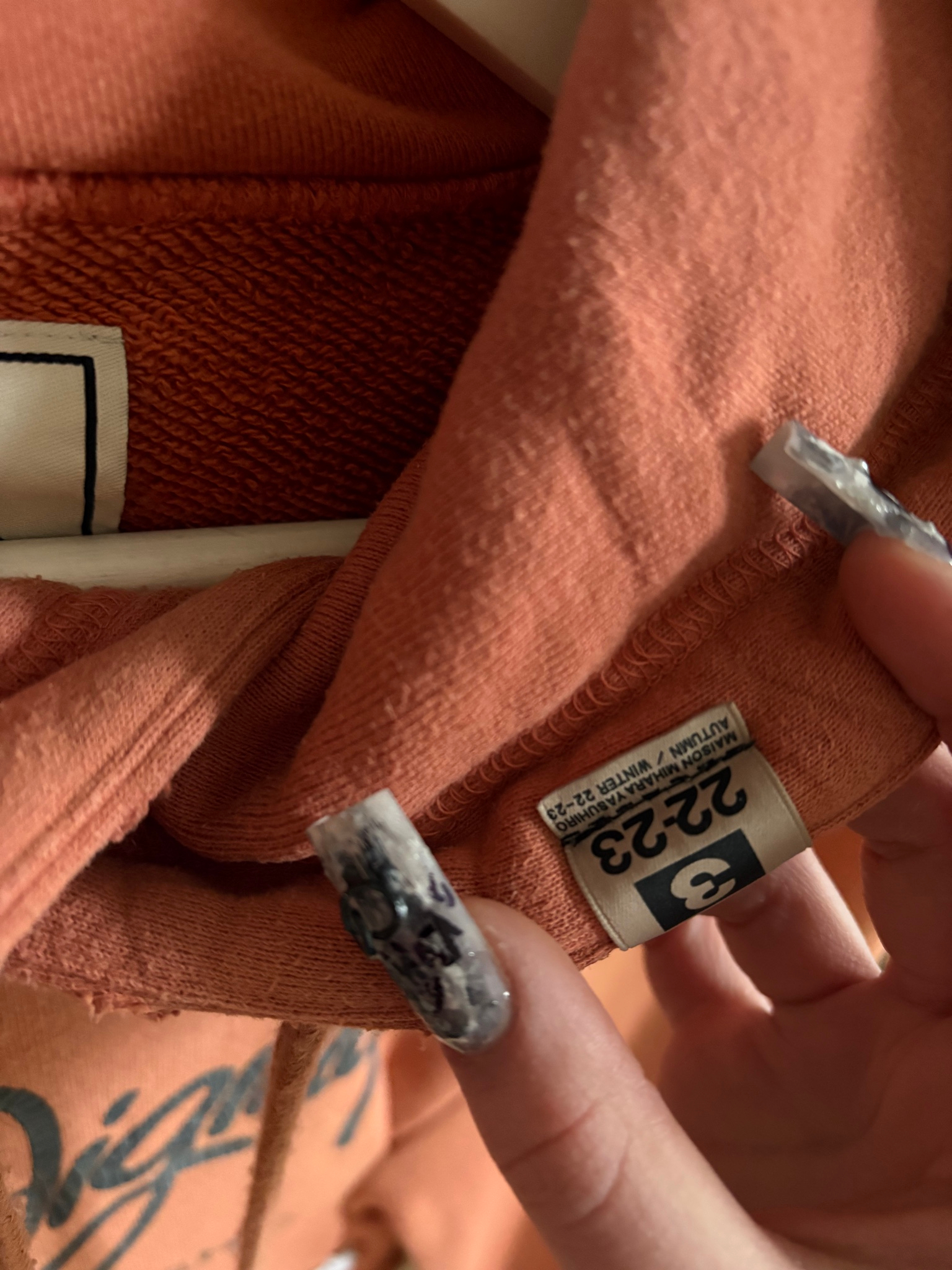Maison Mihara Yasuhiro x Champion Hoodies FW22-23, миниатюра 7