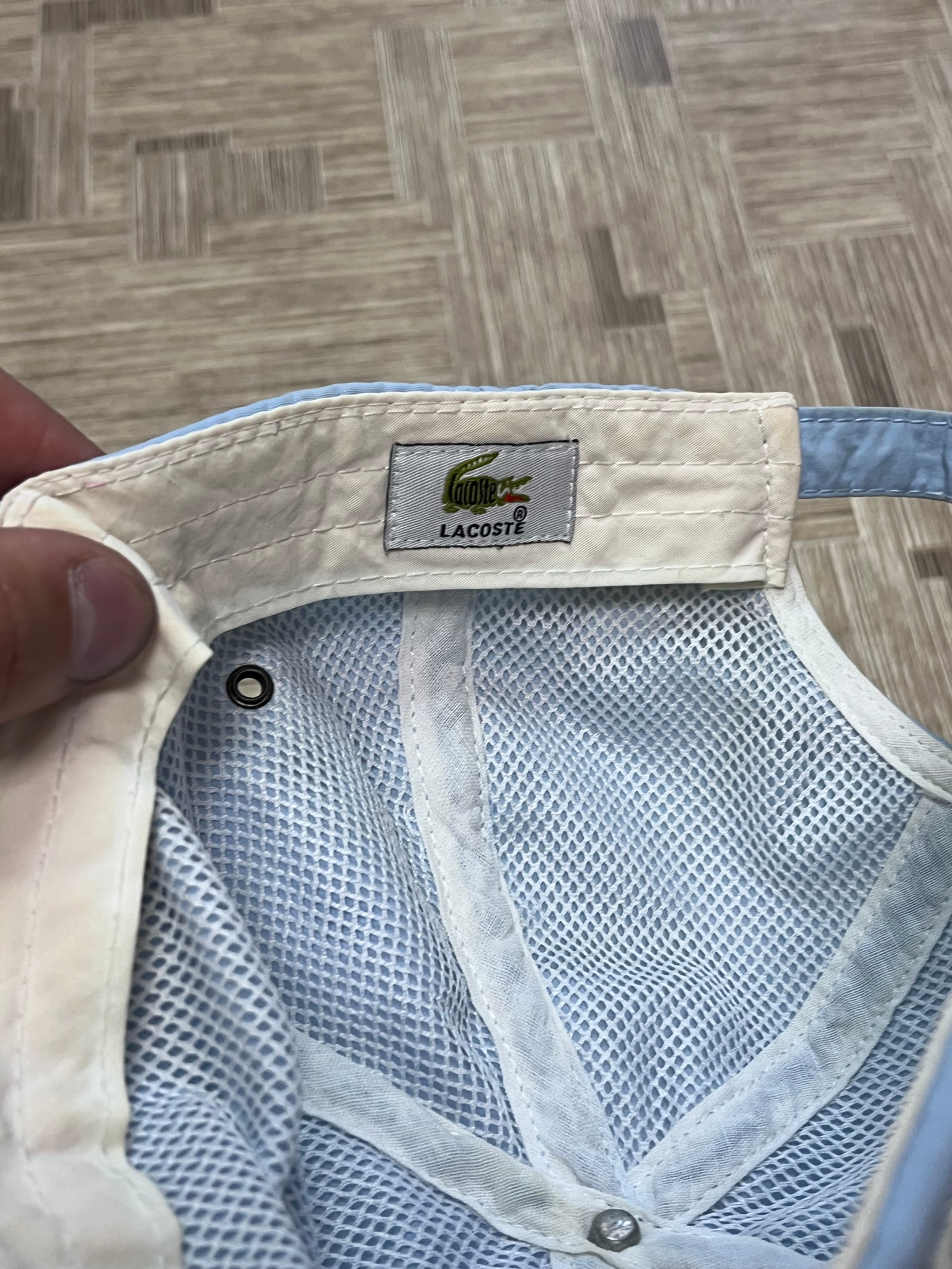 Lacoste 90s 5pannel vintage cap, миниатюра 5