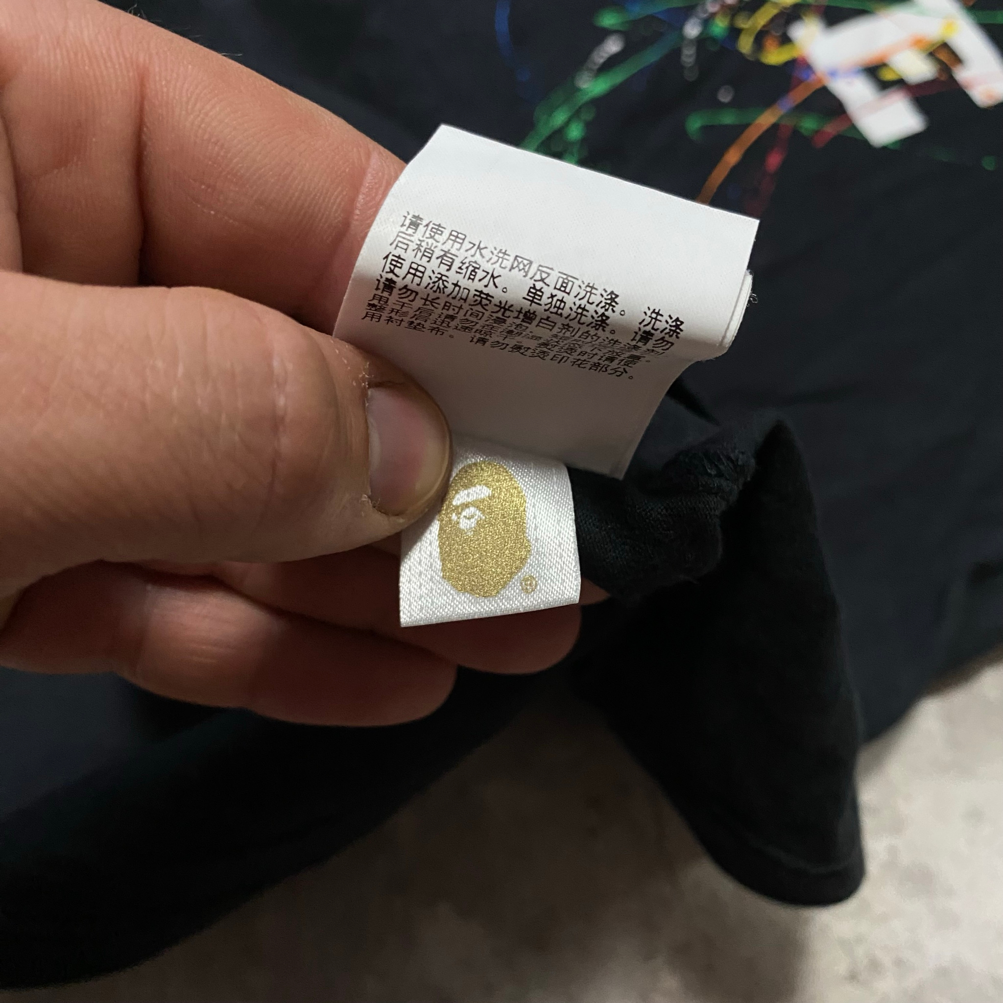 A Bathing Ape Paint Splatter Tee, миниатюра 8