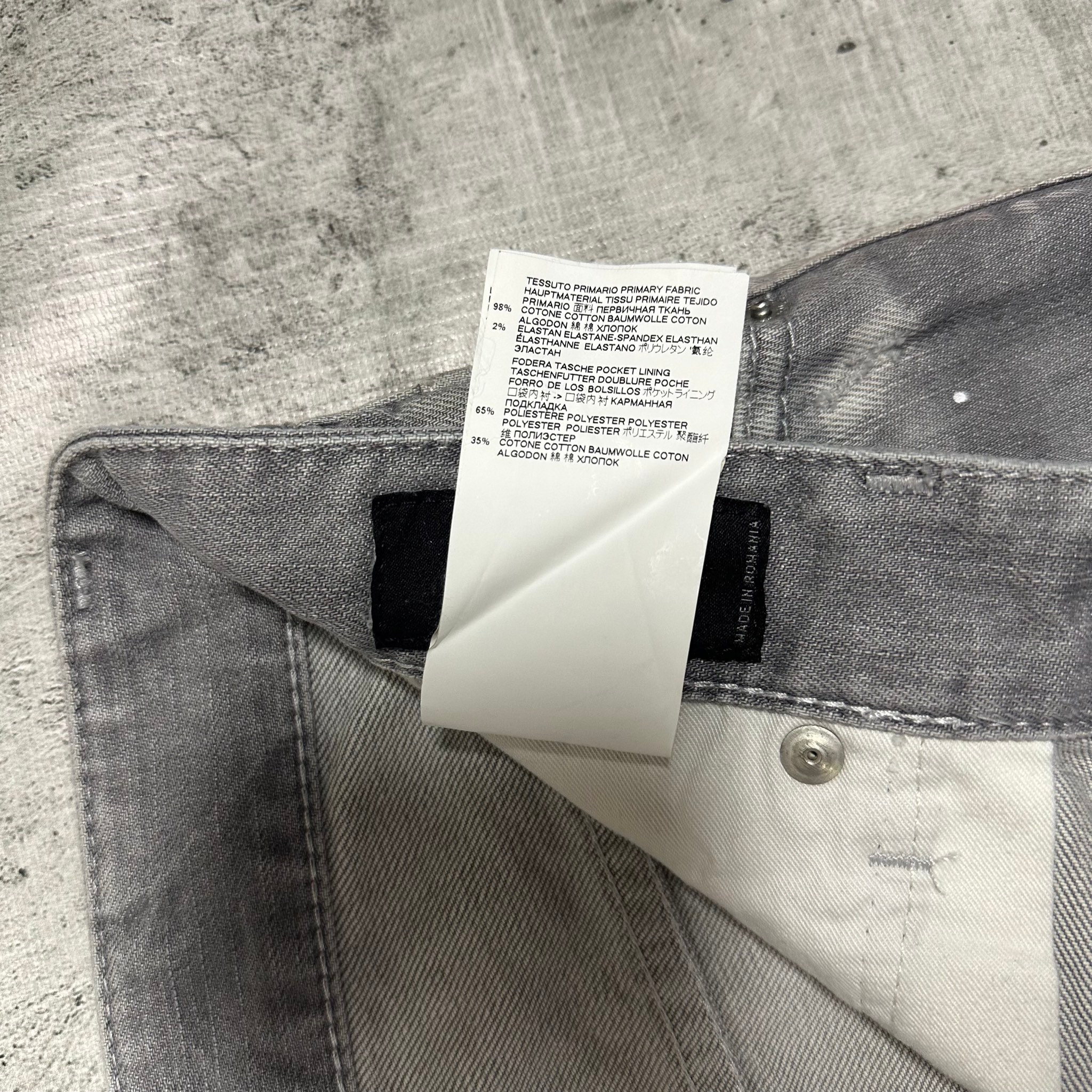 Dsquared2 Cool Guy grey slim jeans 2019, миниатюра 12