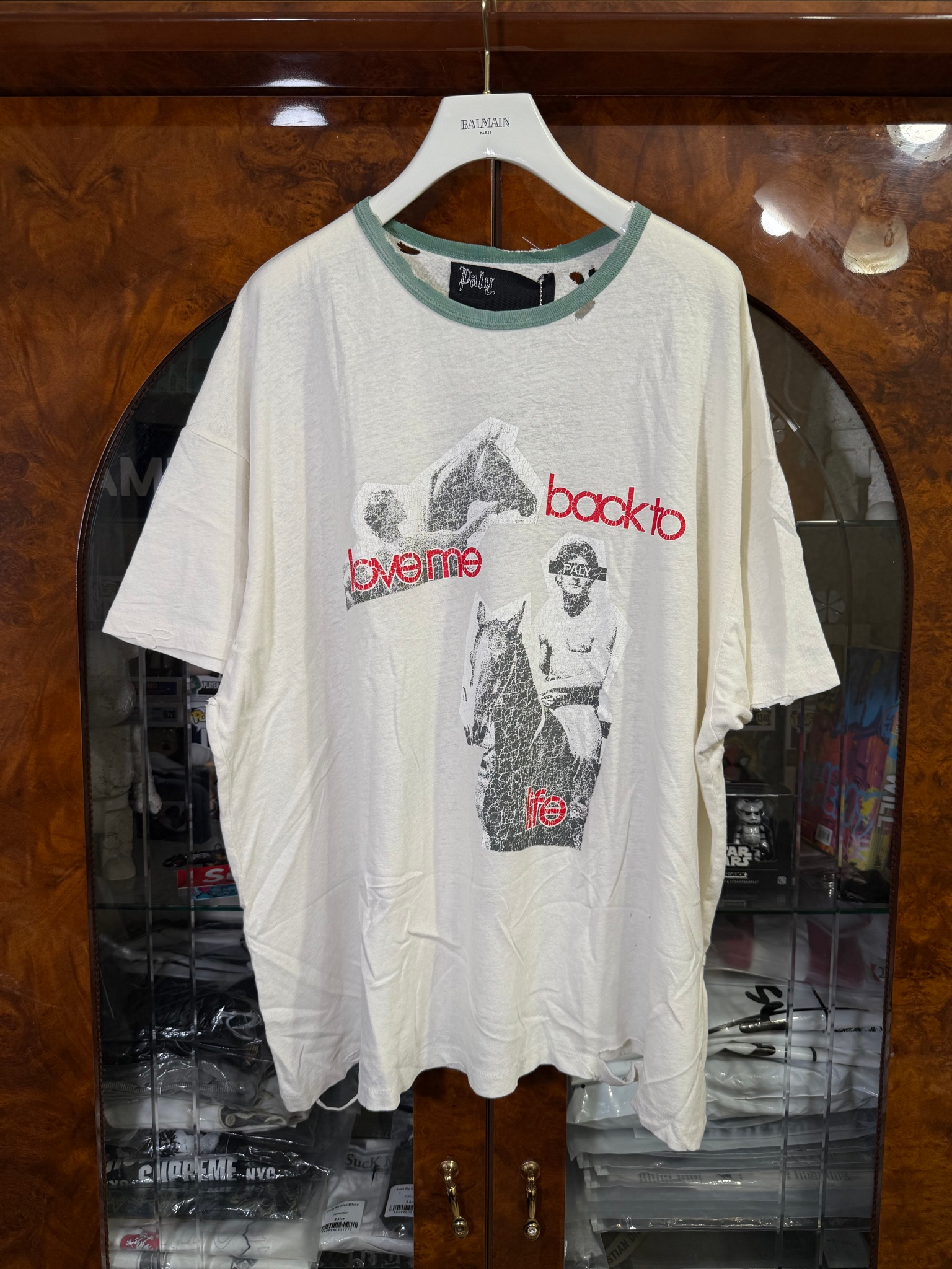 Paly Hollywood Back To Life Ringer Tee, миниатюра 1