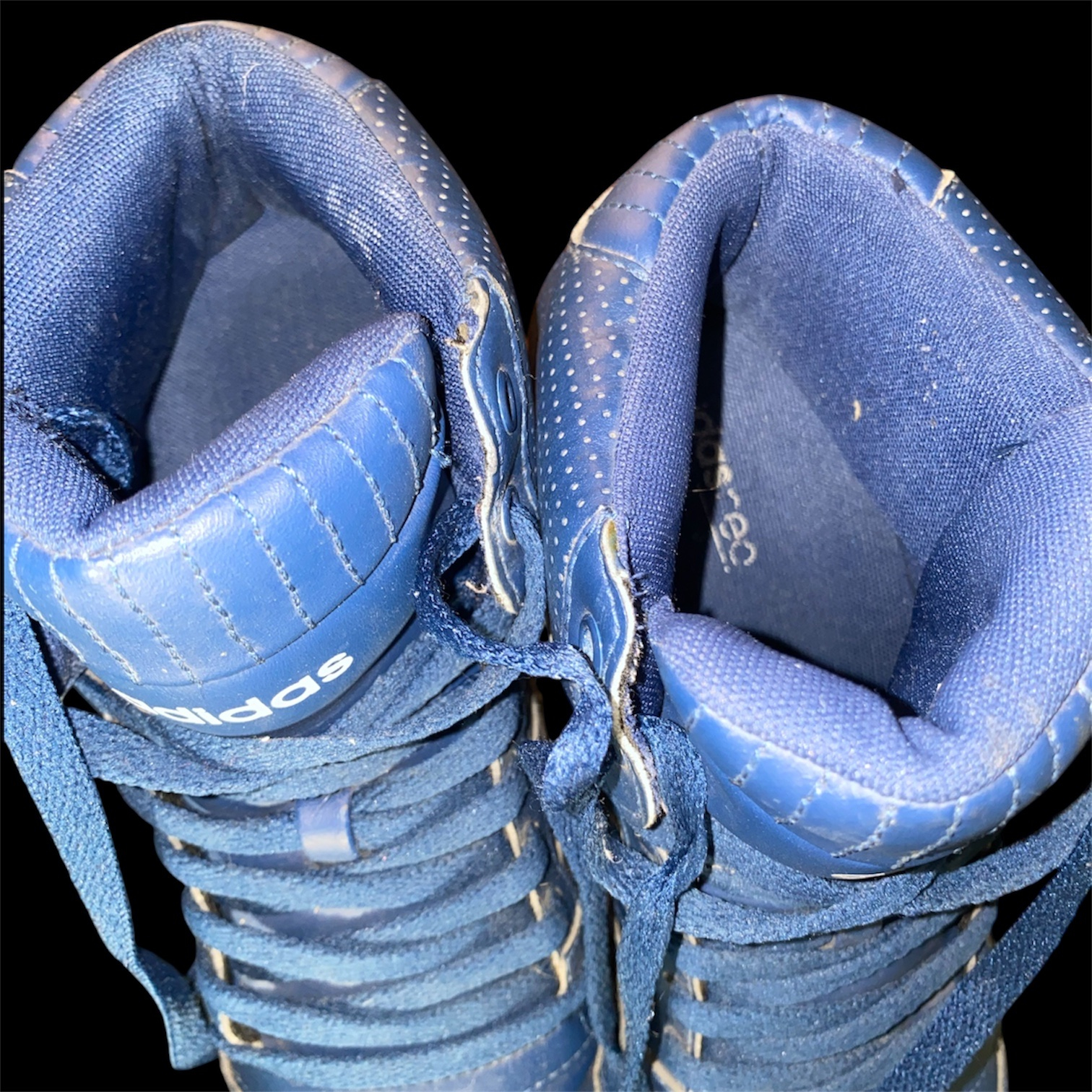 Adidas Neo Blue wedge sneakers, миниатюра 4