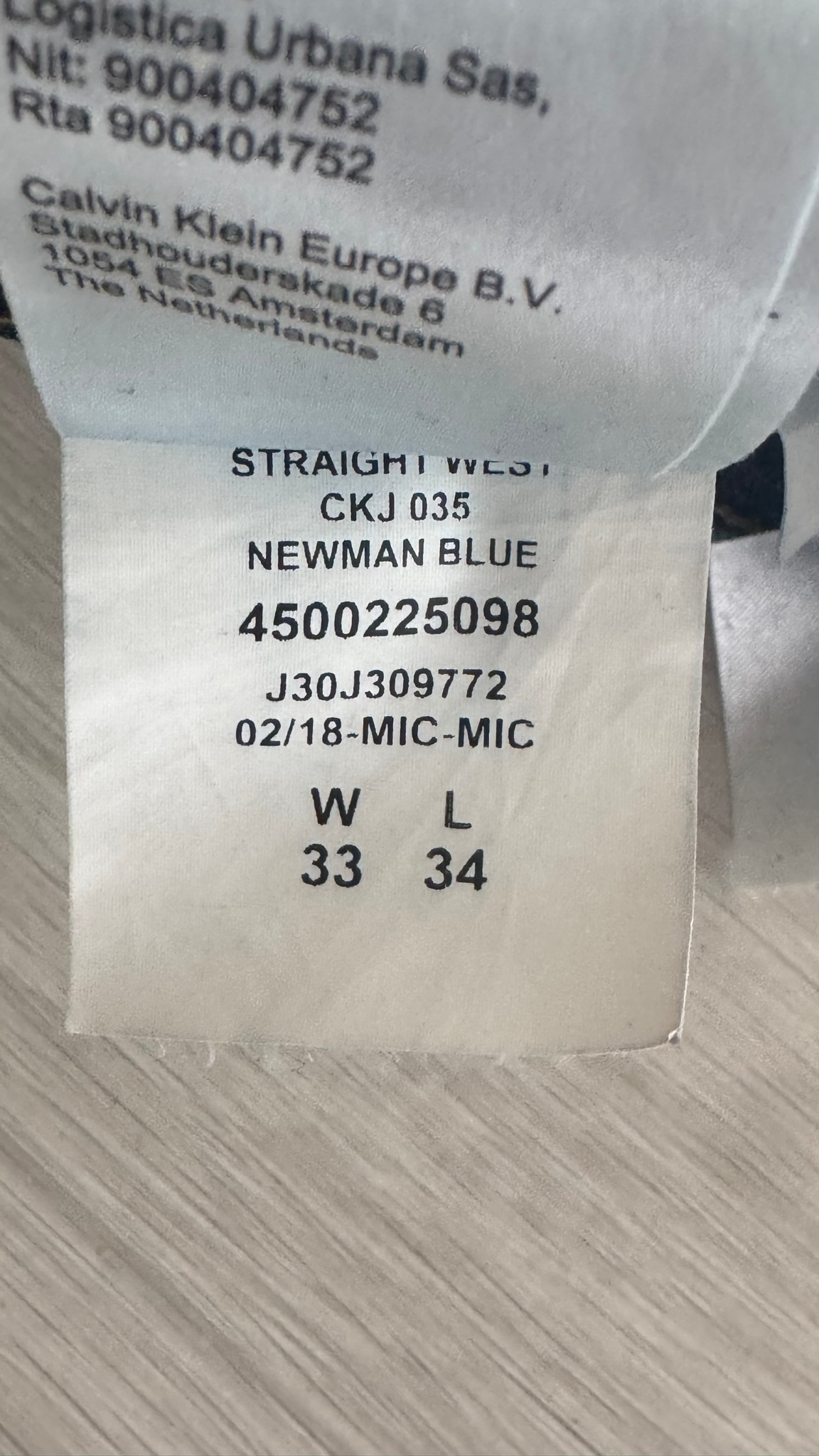 Calvin Klein Jeans Straight west, миниатюра 6