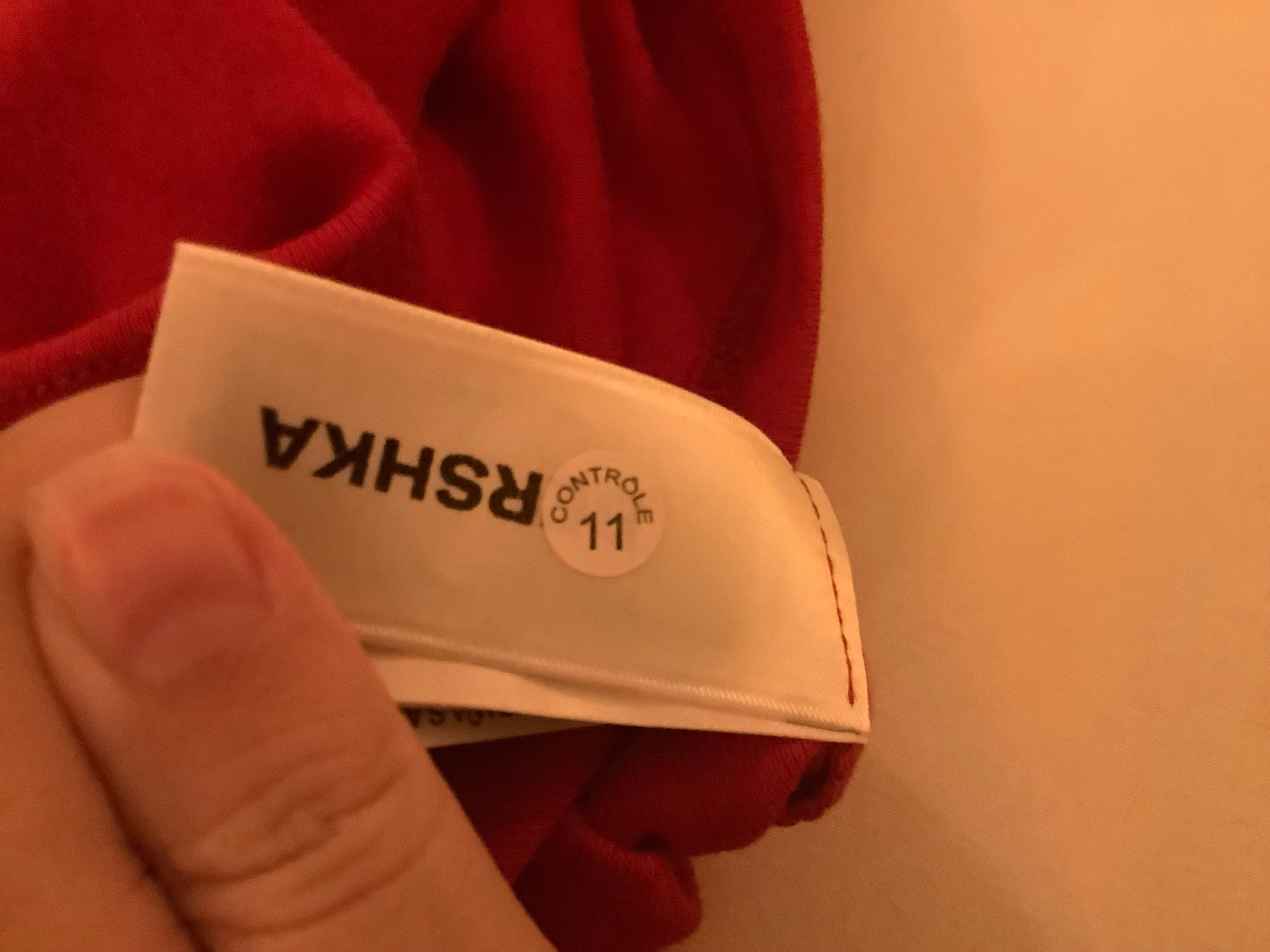 Bershka Приталинная фудболка красная BERSHKA x MARVEL, миниатюра 6