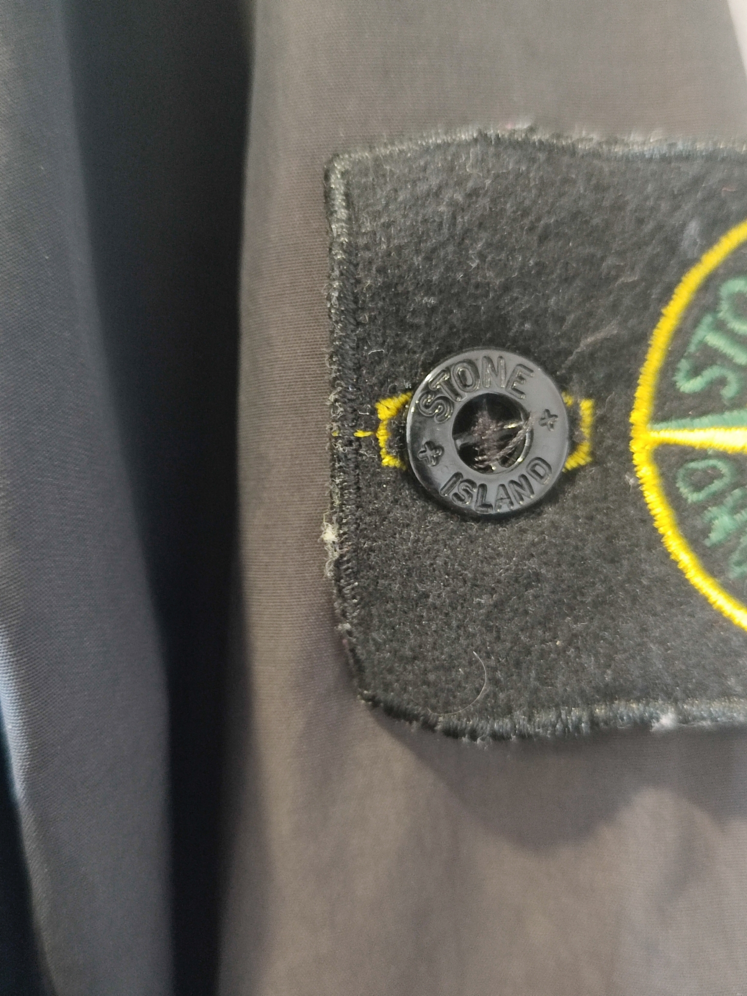 Stone Island  Light Jacket Overshirt Black SS/08, миниатюра 4