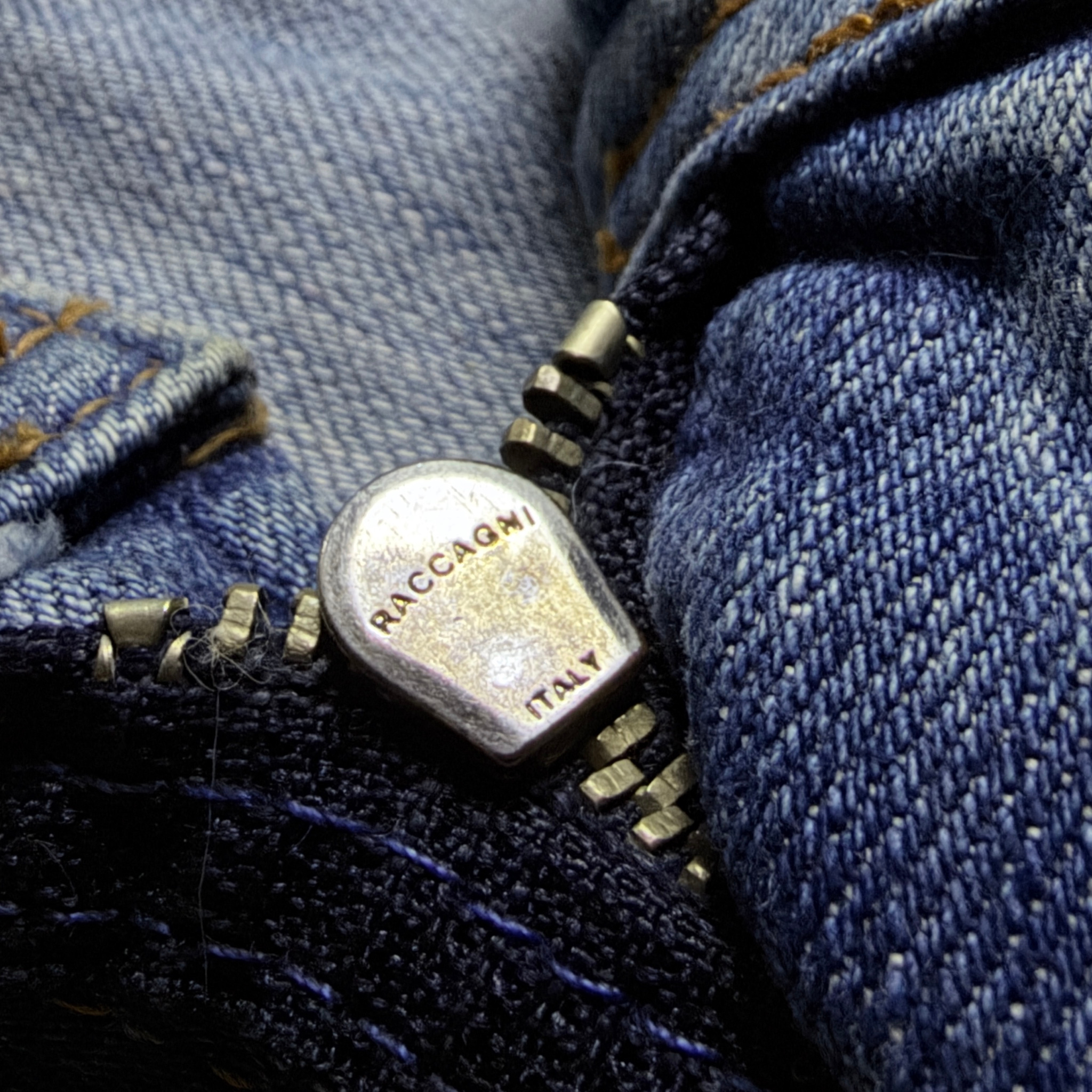 John Galliano Dirty Blue Print-Drawing Jeans, миниатюра 5