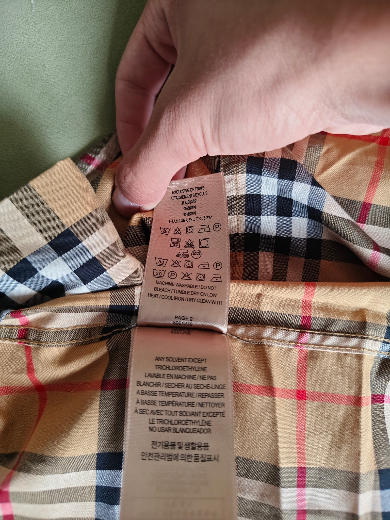 Burberry Рубашка, миниатюра 8