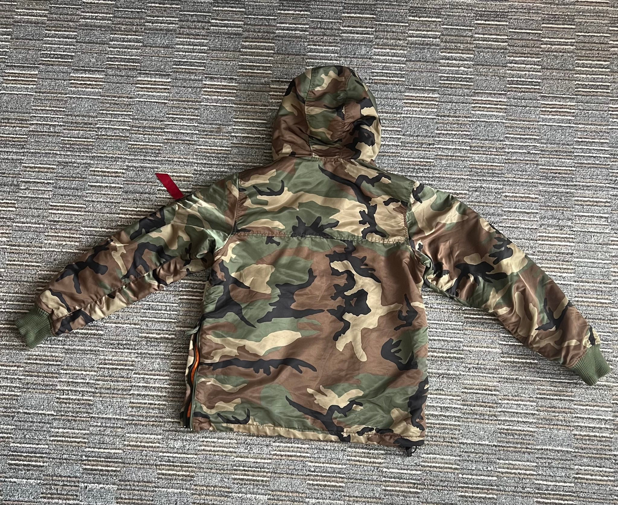 Alpha Industries HPO Anorak Woodland Camo, миниатюра 2