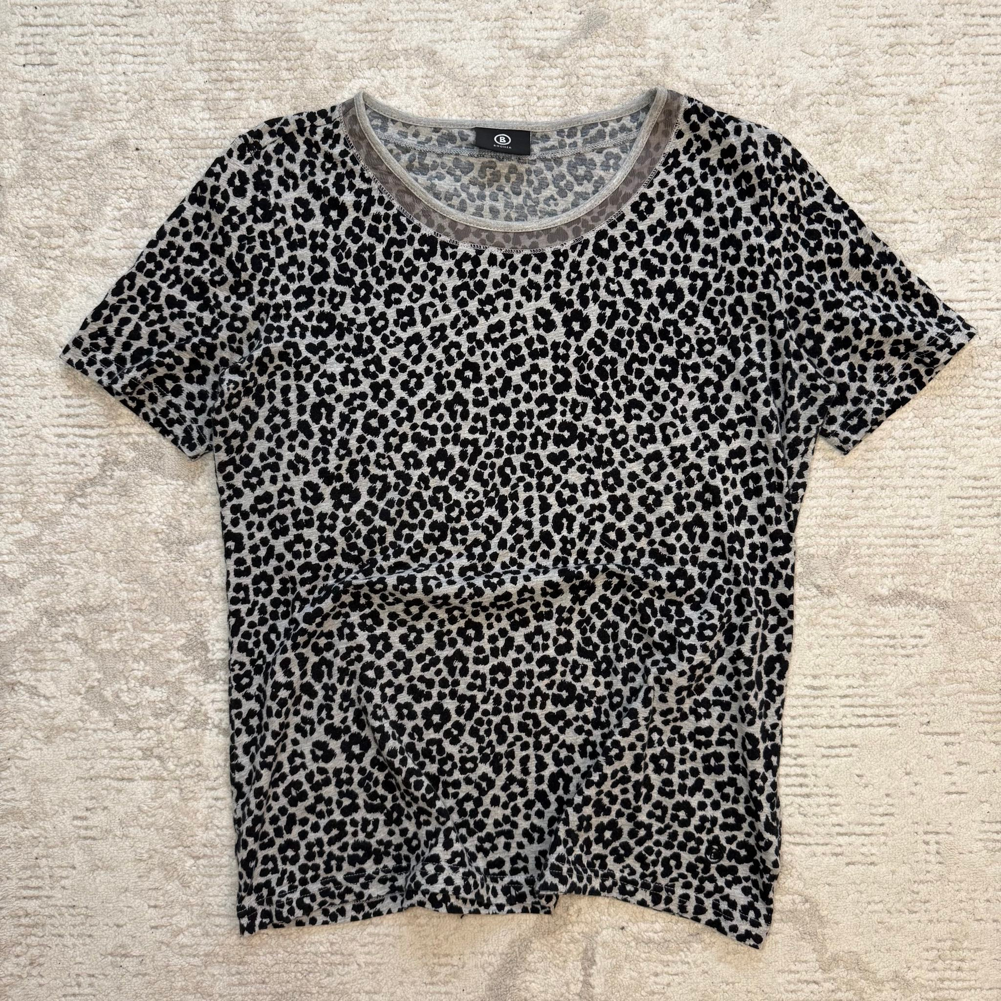 Bogner Leopard T-Shirt Small Logo, миниатюра 1